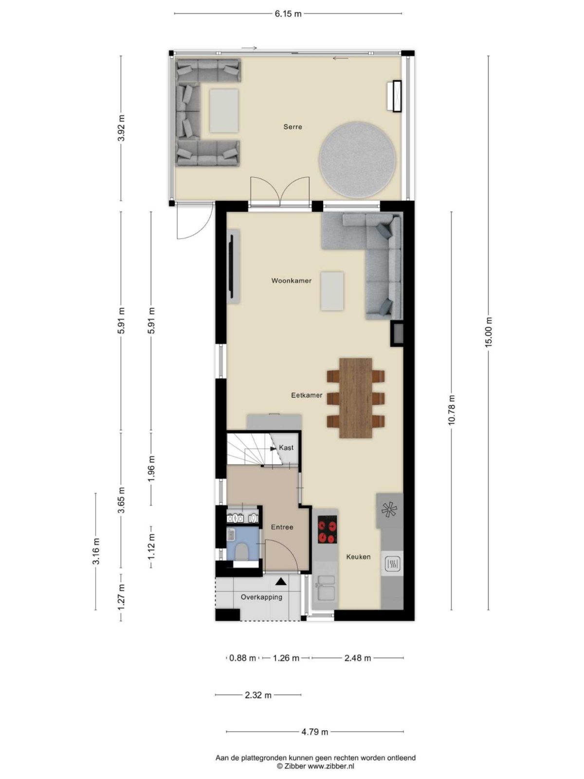 Nemerlaerhof 1 plattegrond
