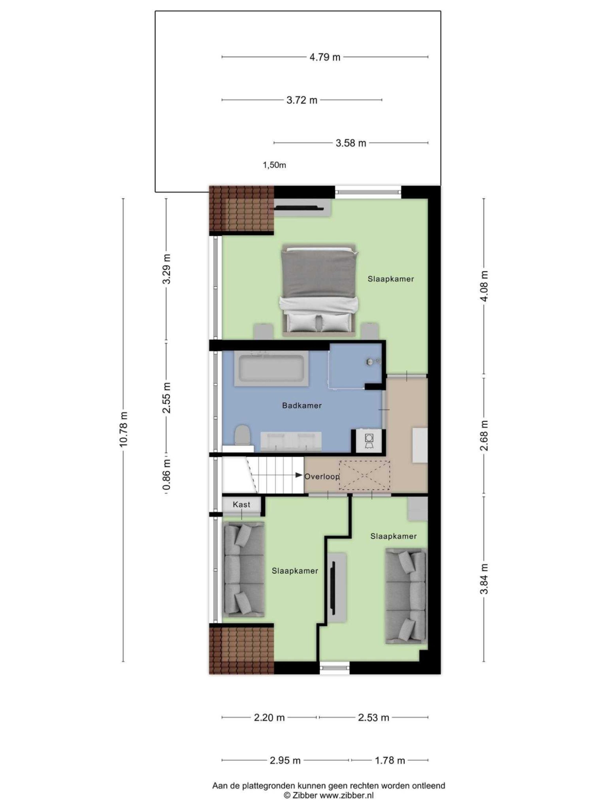 Nemerlaerhof 1 plattegrond 2