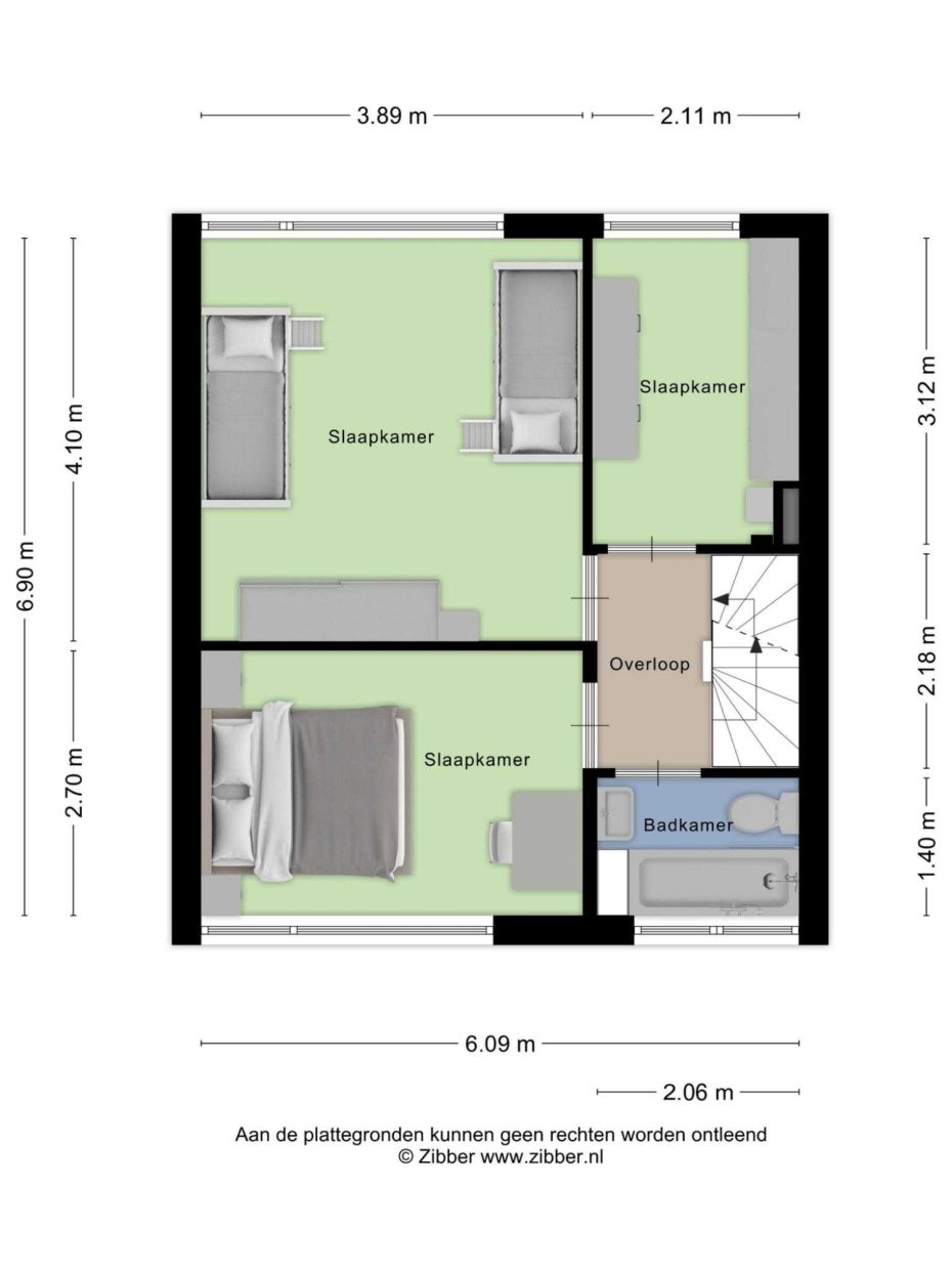 Weegschaalstraat 24 plattegrond 2