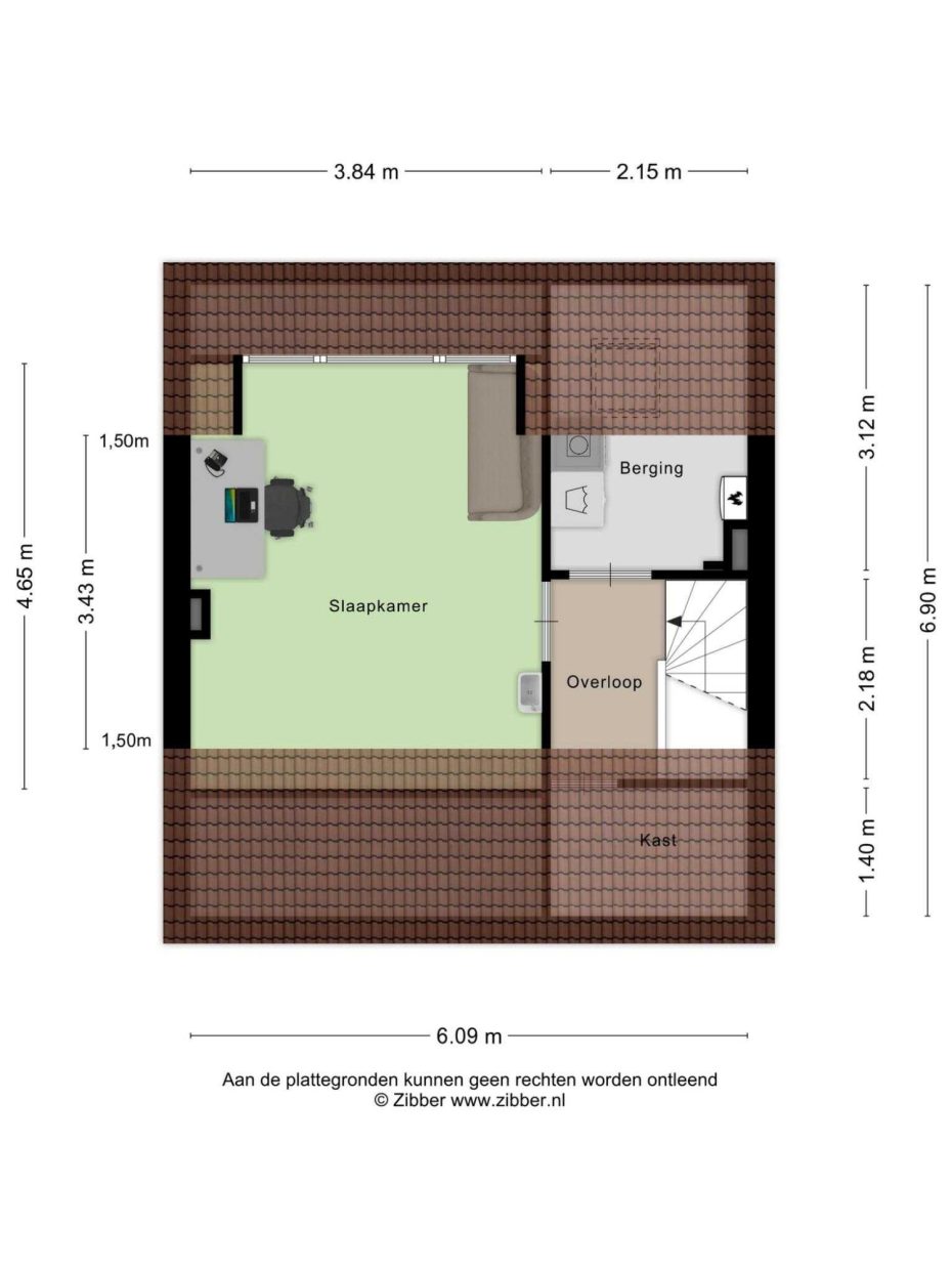 Weegschaalstraat 24 plattegrond 3