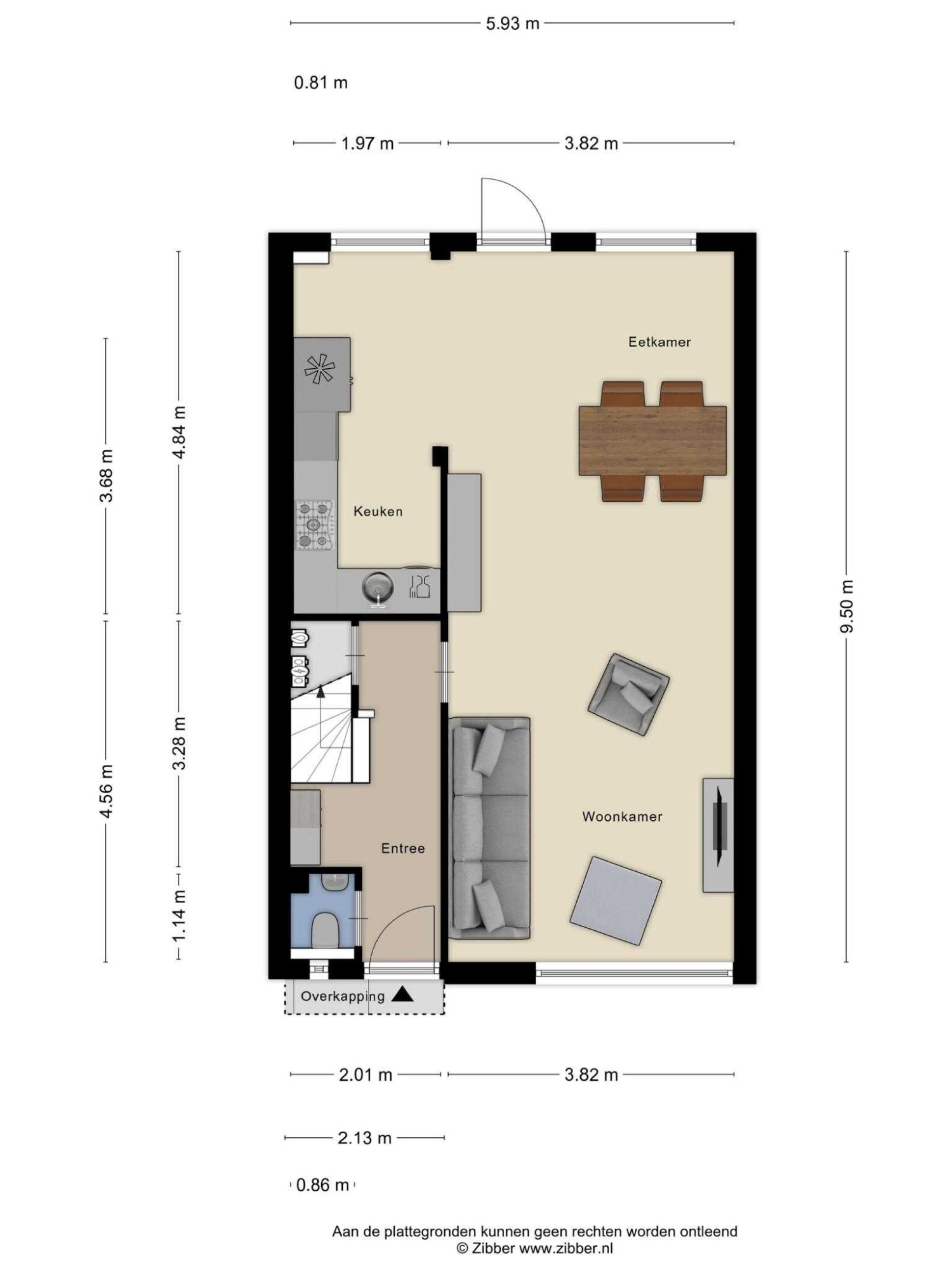 Busweg 33 plattegrond