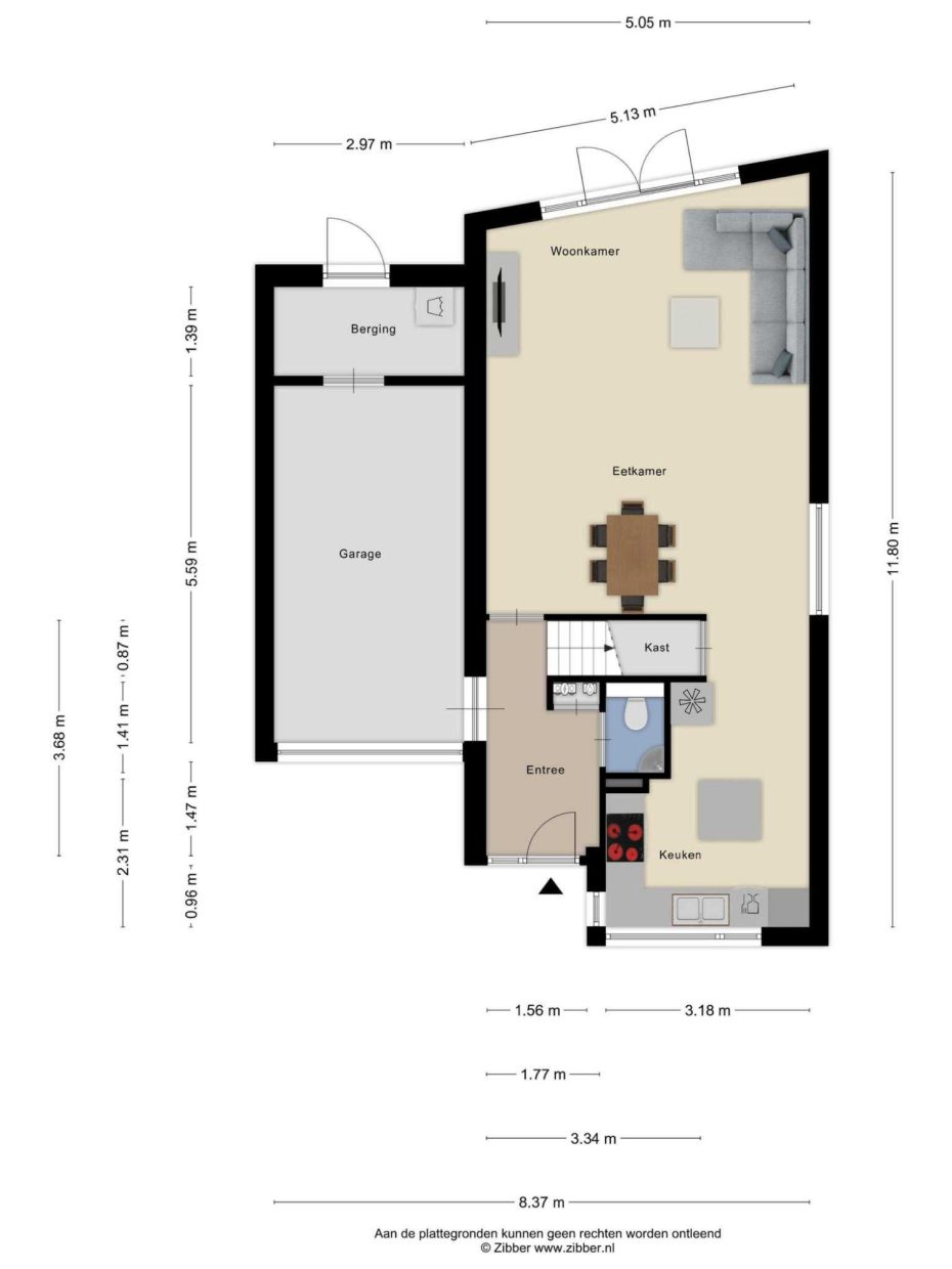 Dick Ketstraat 2 plattegrond