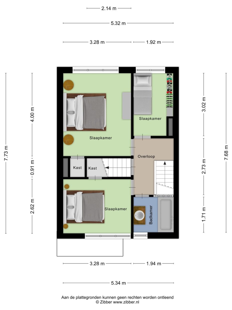 Pastoor van Arsplein 27 plattegrond 3