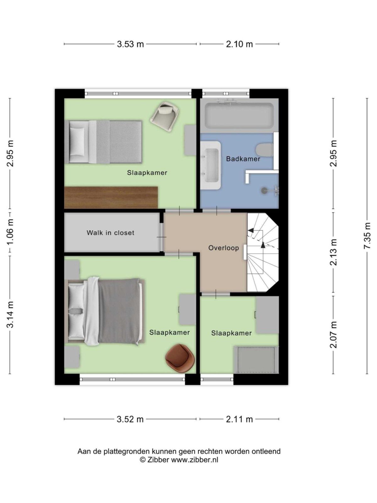 Generaal van Dedemlaan 3 plattegrond 3