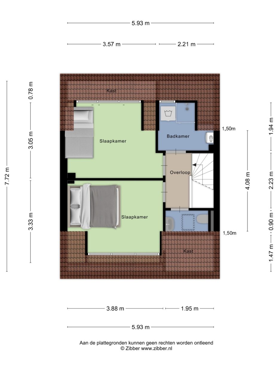 Rode Kruislaan 5 plattegrond 5