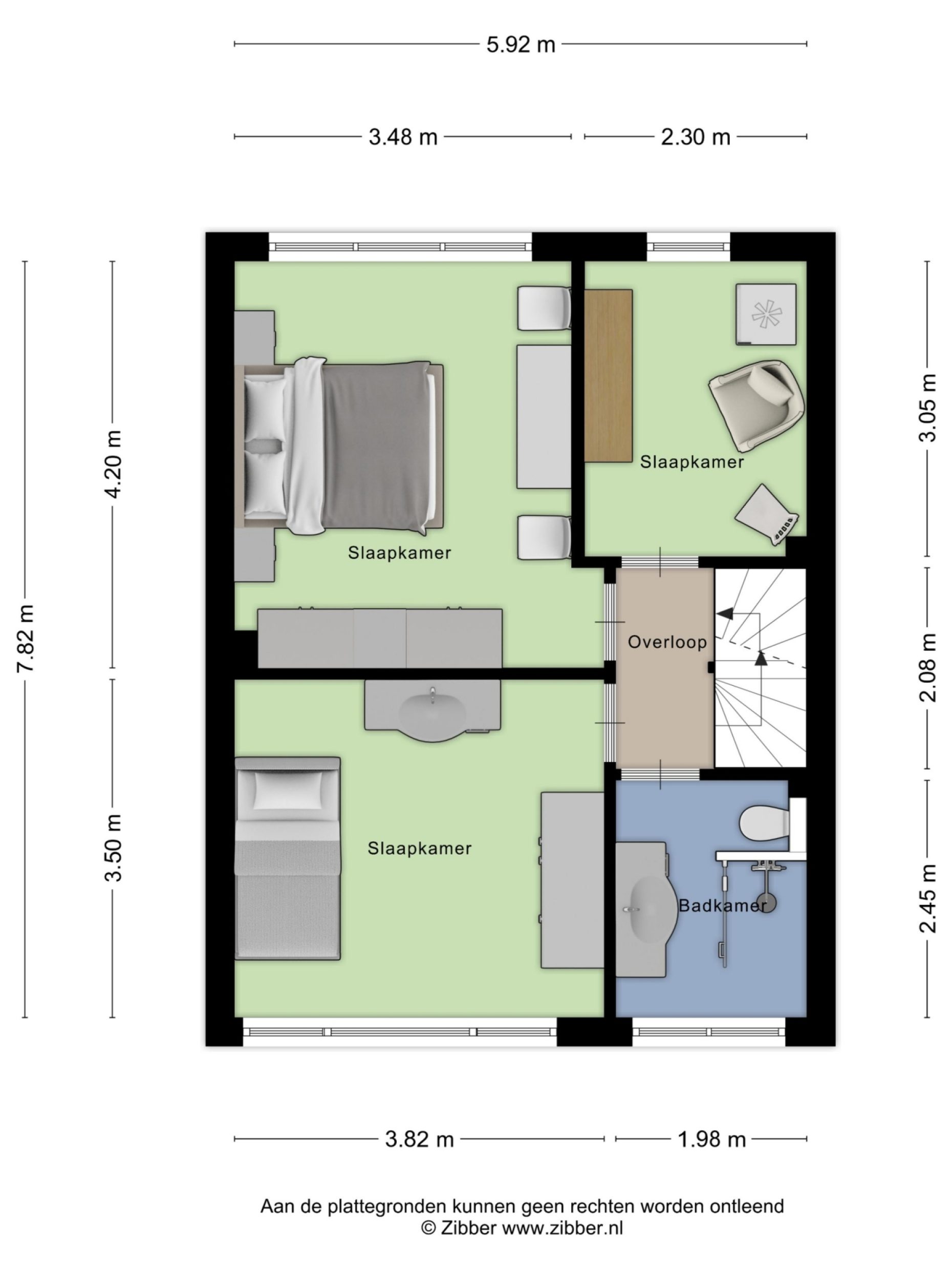 Heeghtakker 9 plattegrond 3
