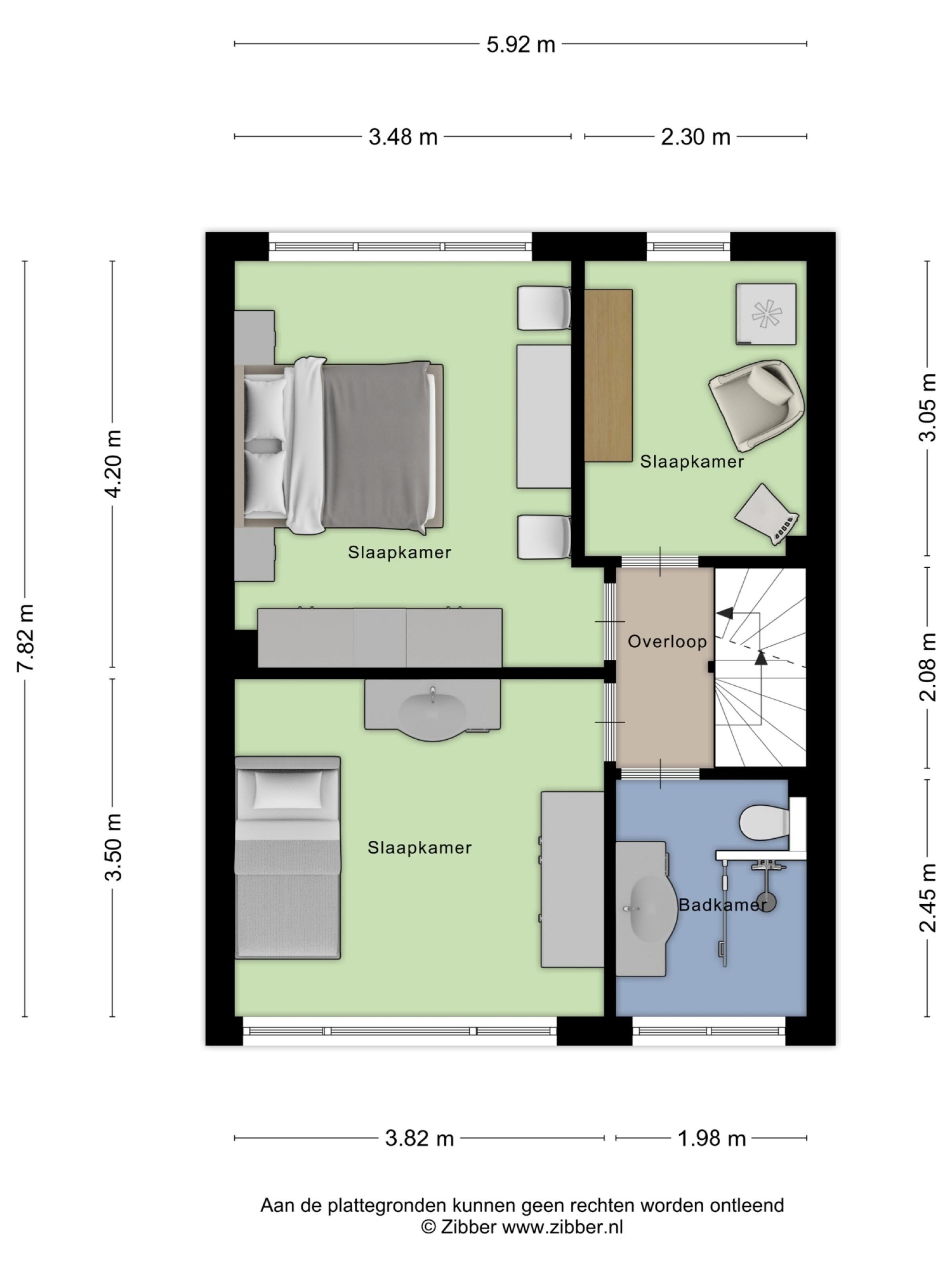 Heeghtakker 9 plattegrond 3