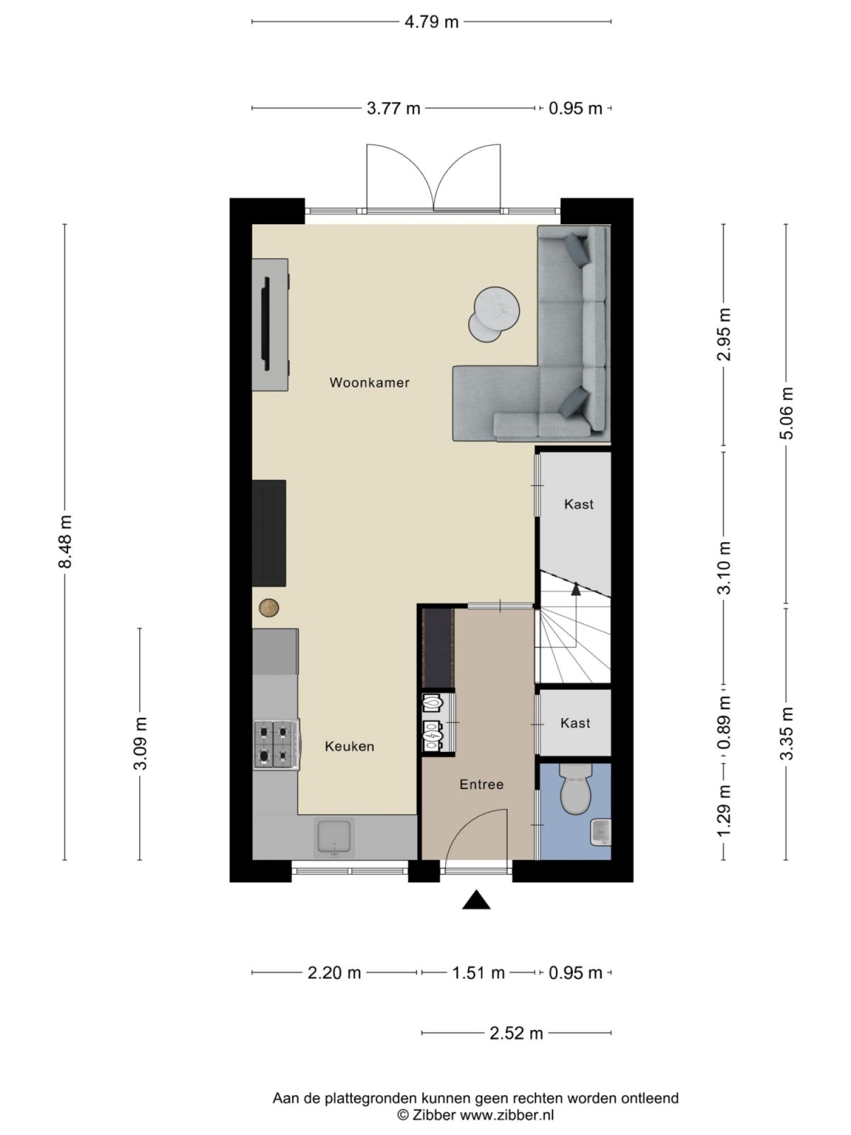 Honingbij 80 plattegrond