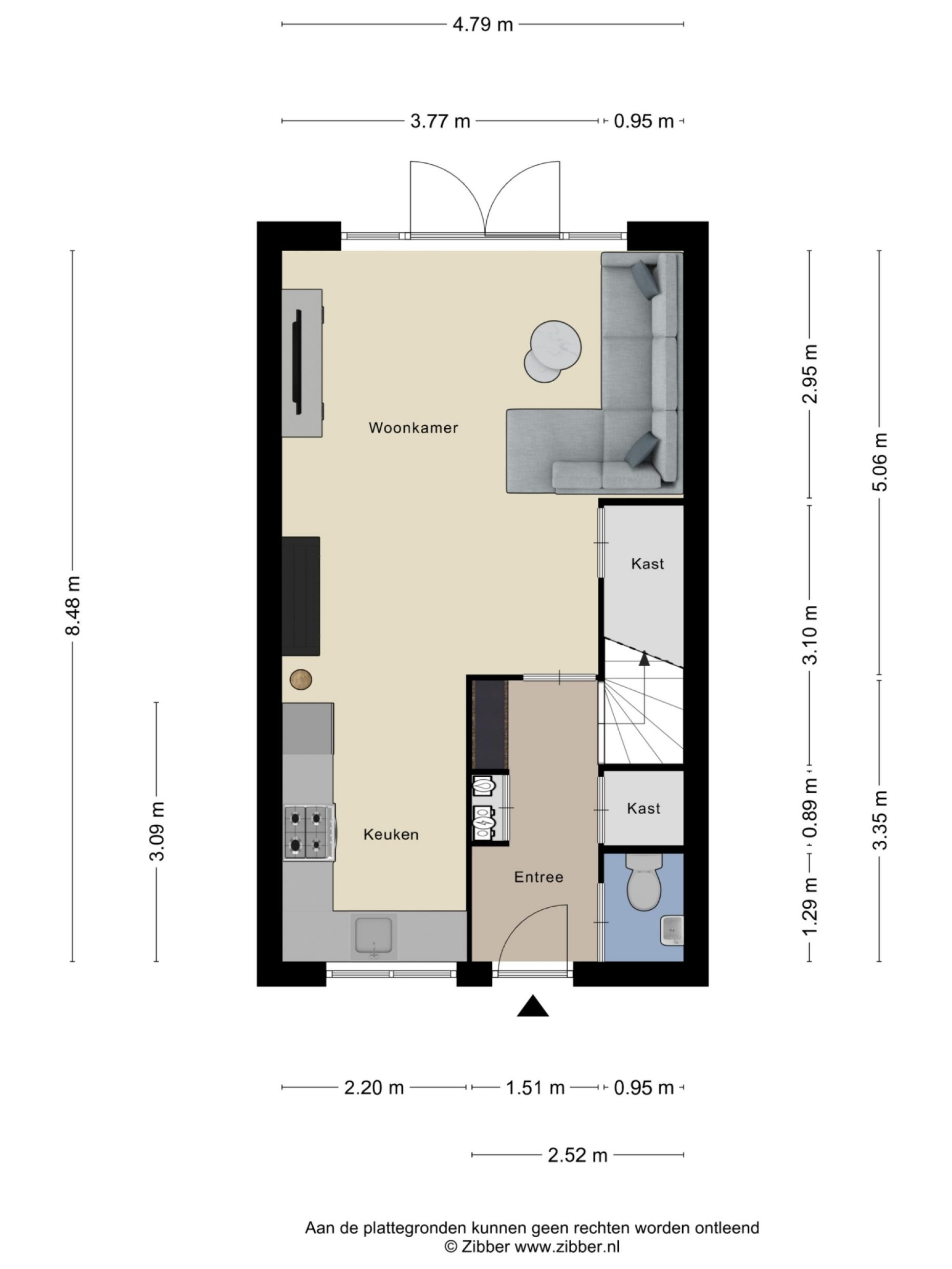 Honingbij 80 plattegrond