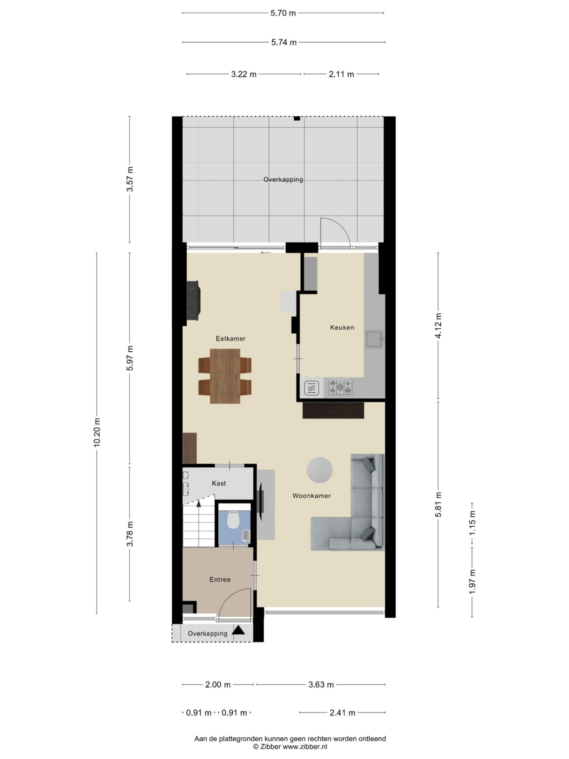 Noordzeelaan 7 plattegrond