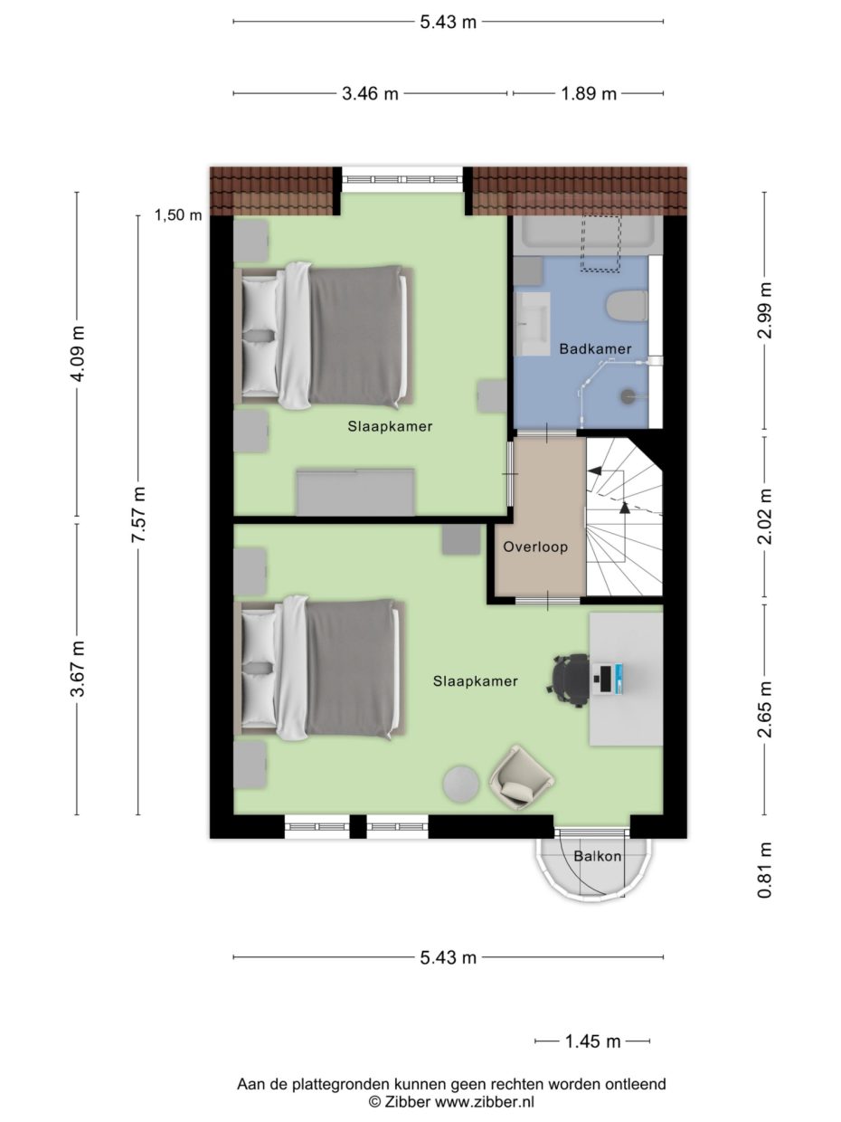 Auvergnelaan 17 plattegrond 2