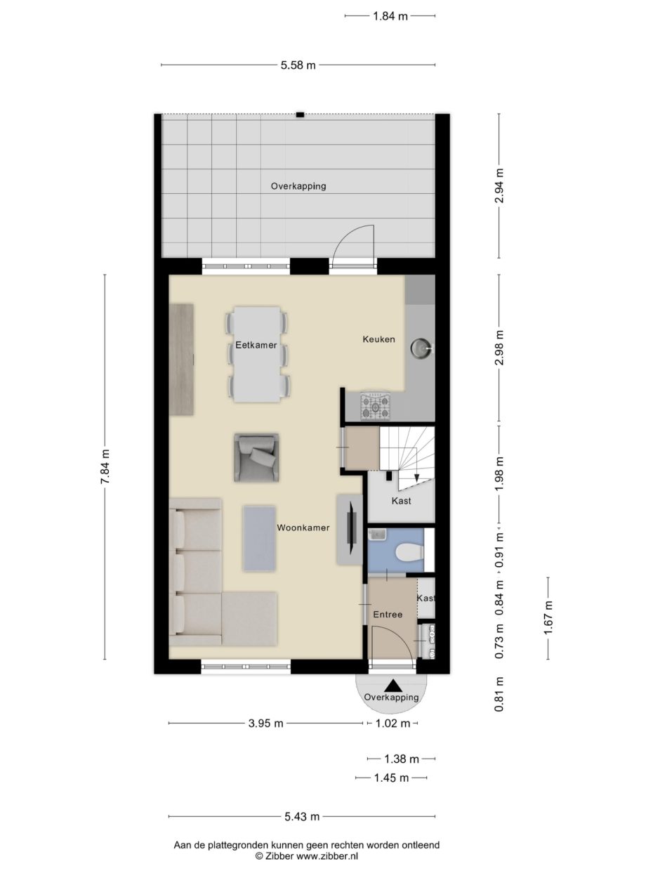 Auvergnelaan 17 plattegrond