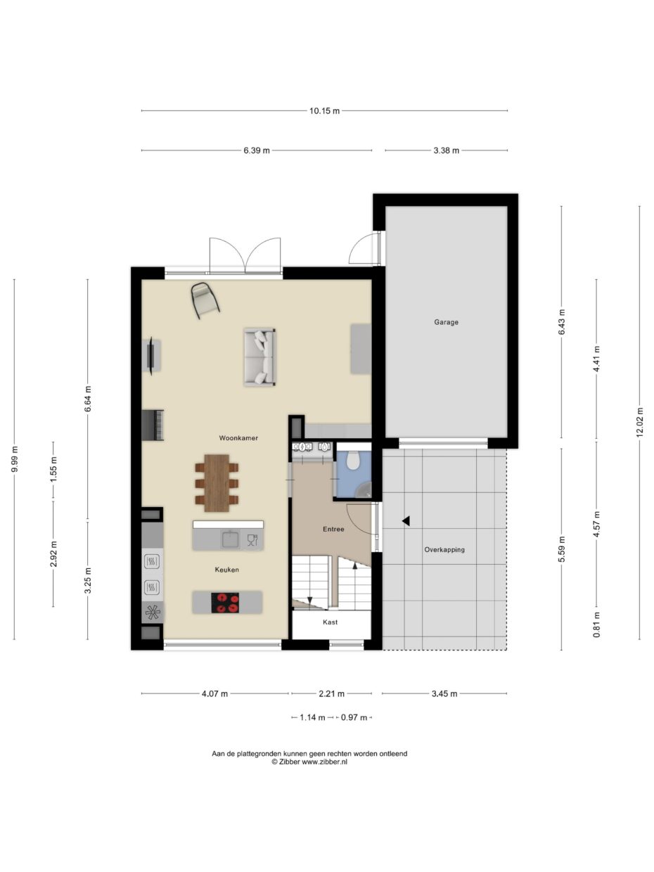 Grasdreef 29 plattegrond