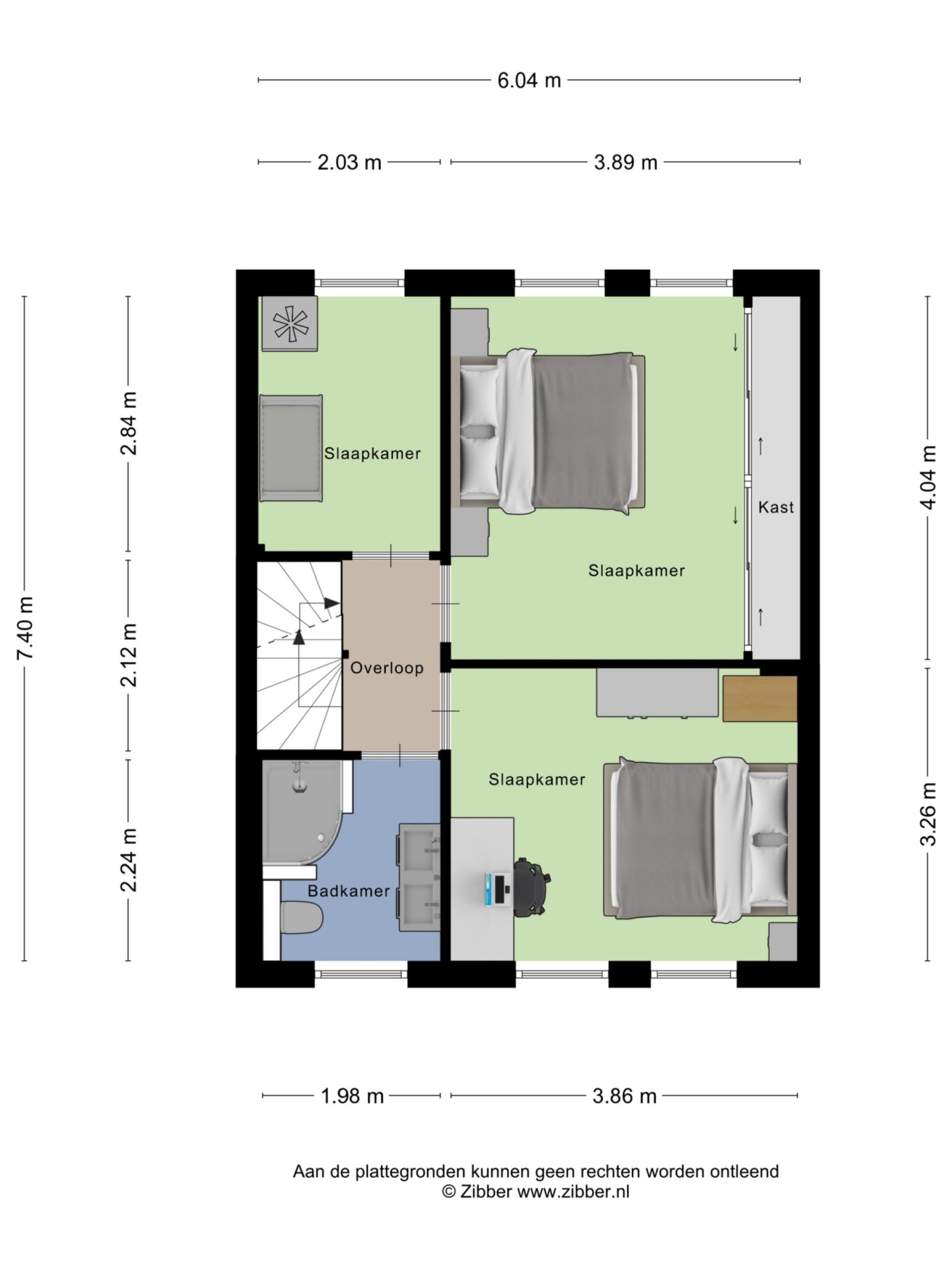 Kogelsmortel 9 plattegrond 3