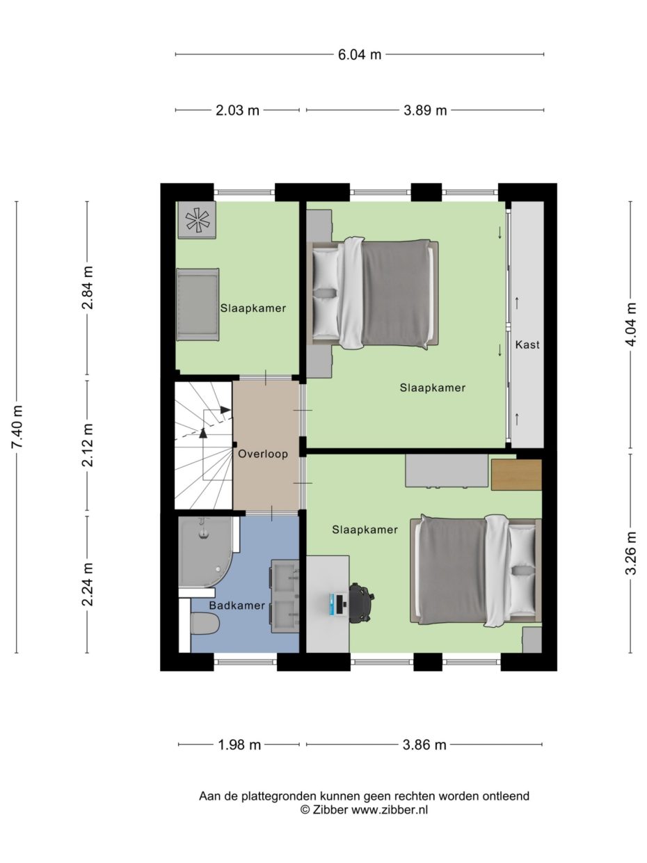 Kogelsmortel 9 plattegrond 3