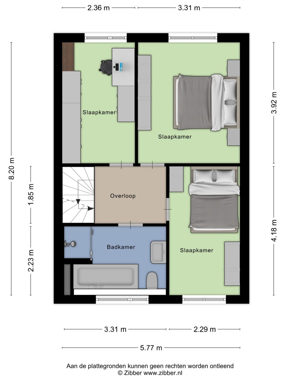Waterpoort 41 plattegrond 2