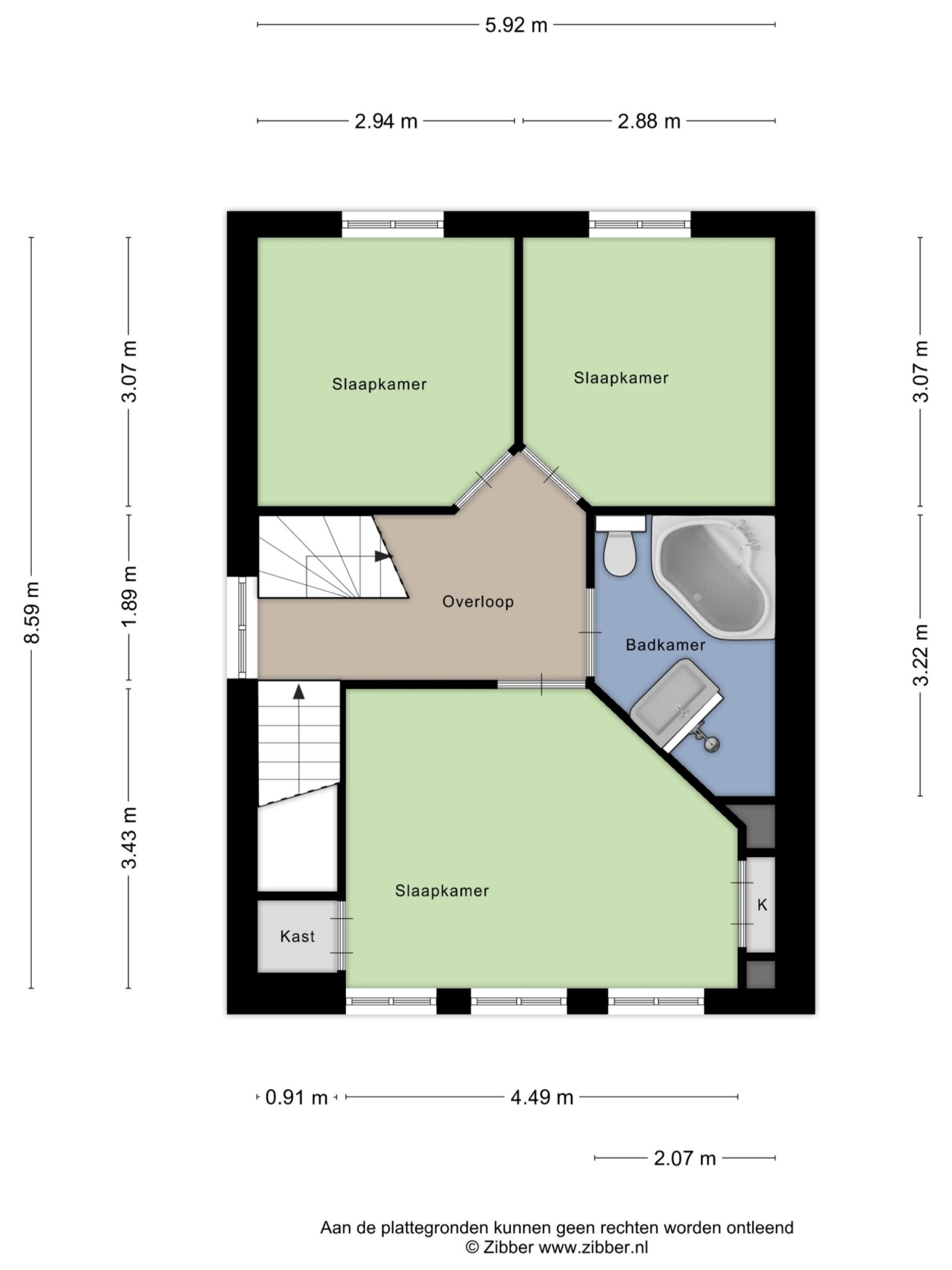 Waterlelie 5 plattegrond 2