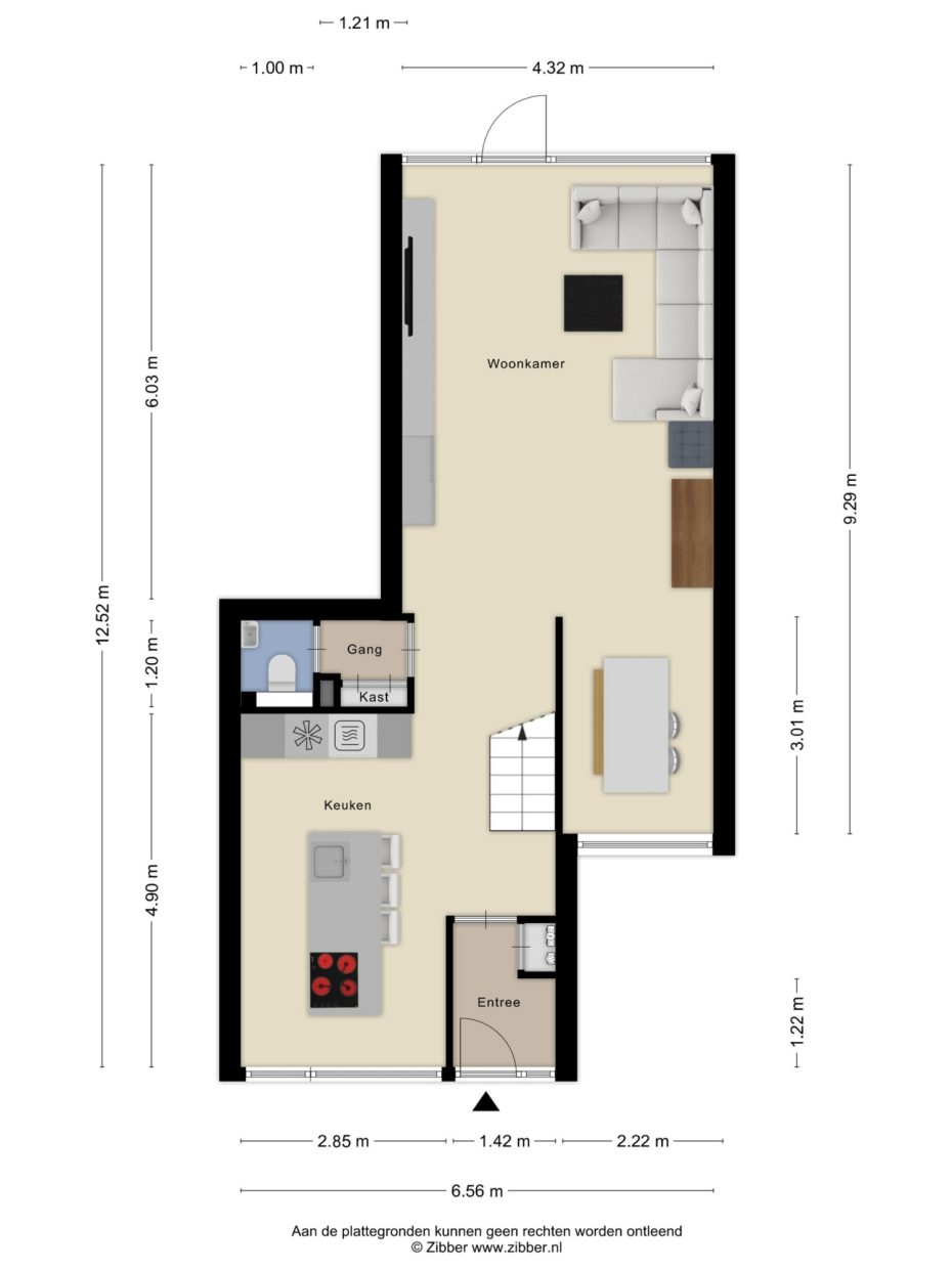 Baelschot 12 plattegrond
