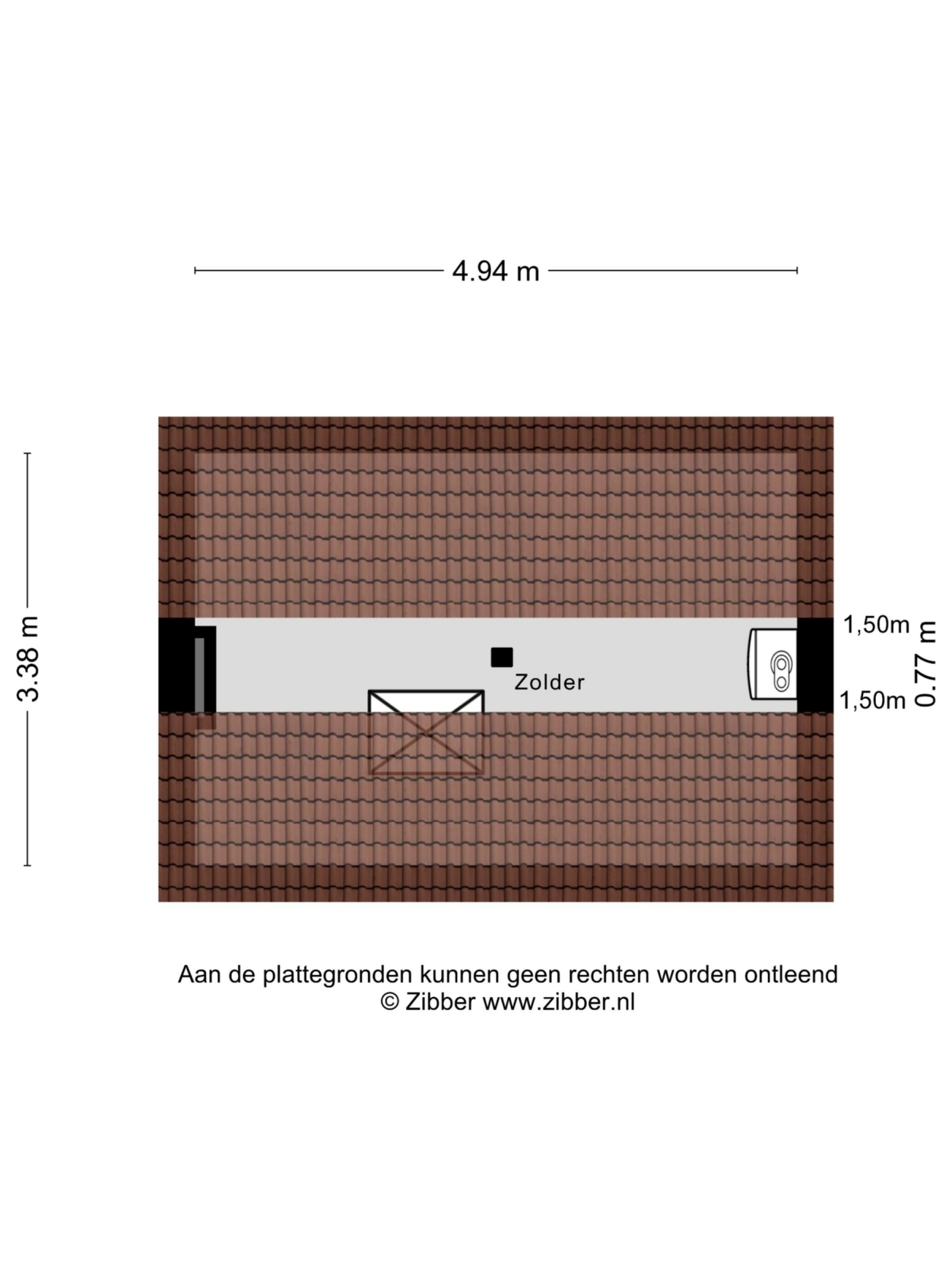 Alard du Hamelstraat 24 plattegrond 4