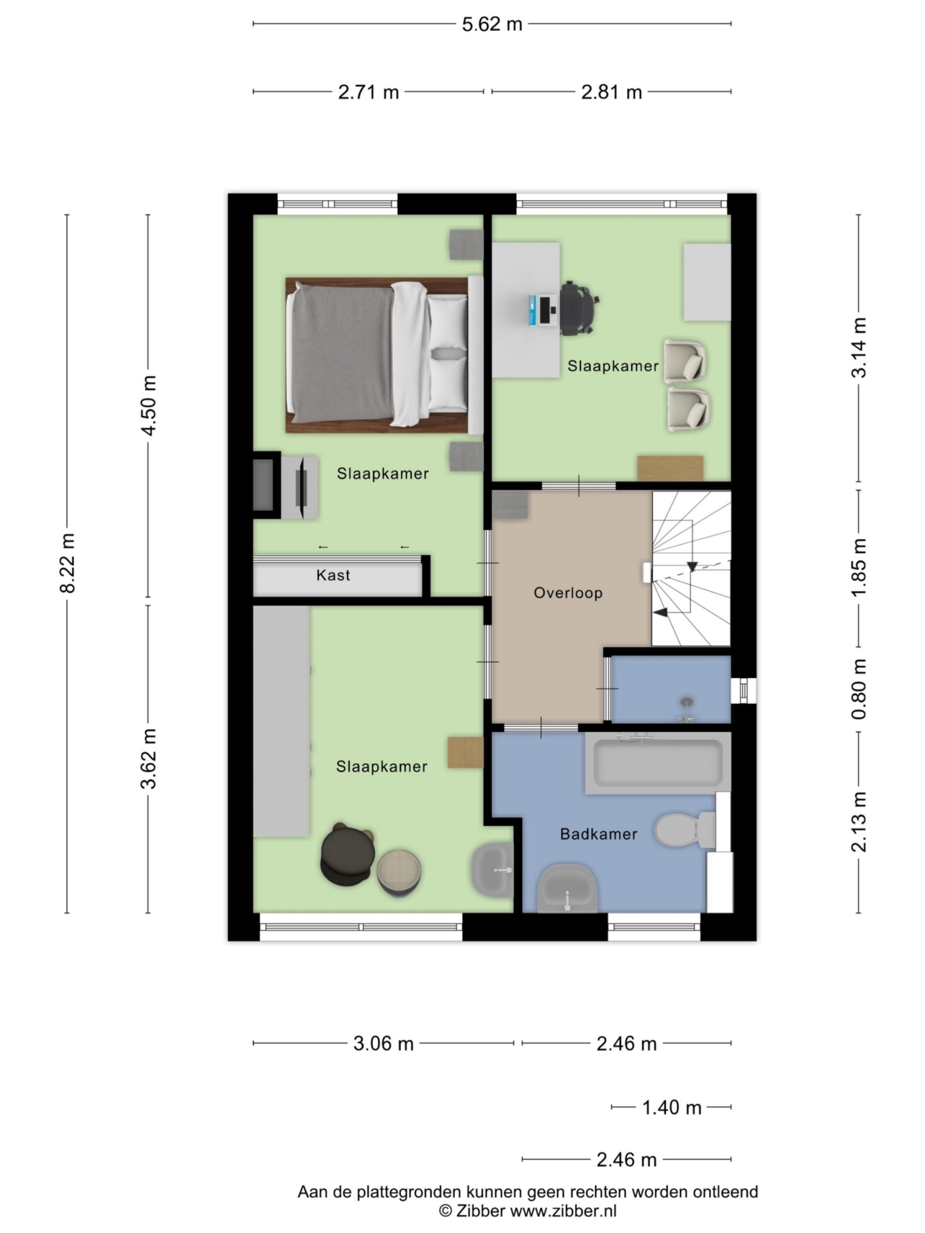 De Twijnder 8 plattegrond 2