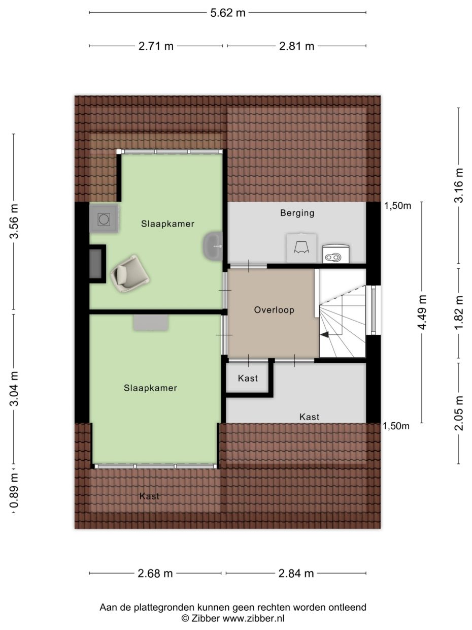 De Twijnder 8 plattegrond 3