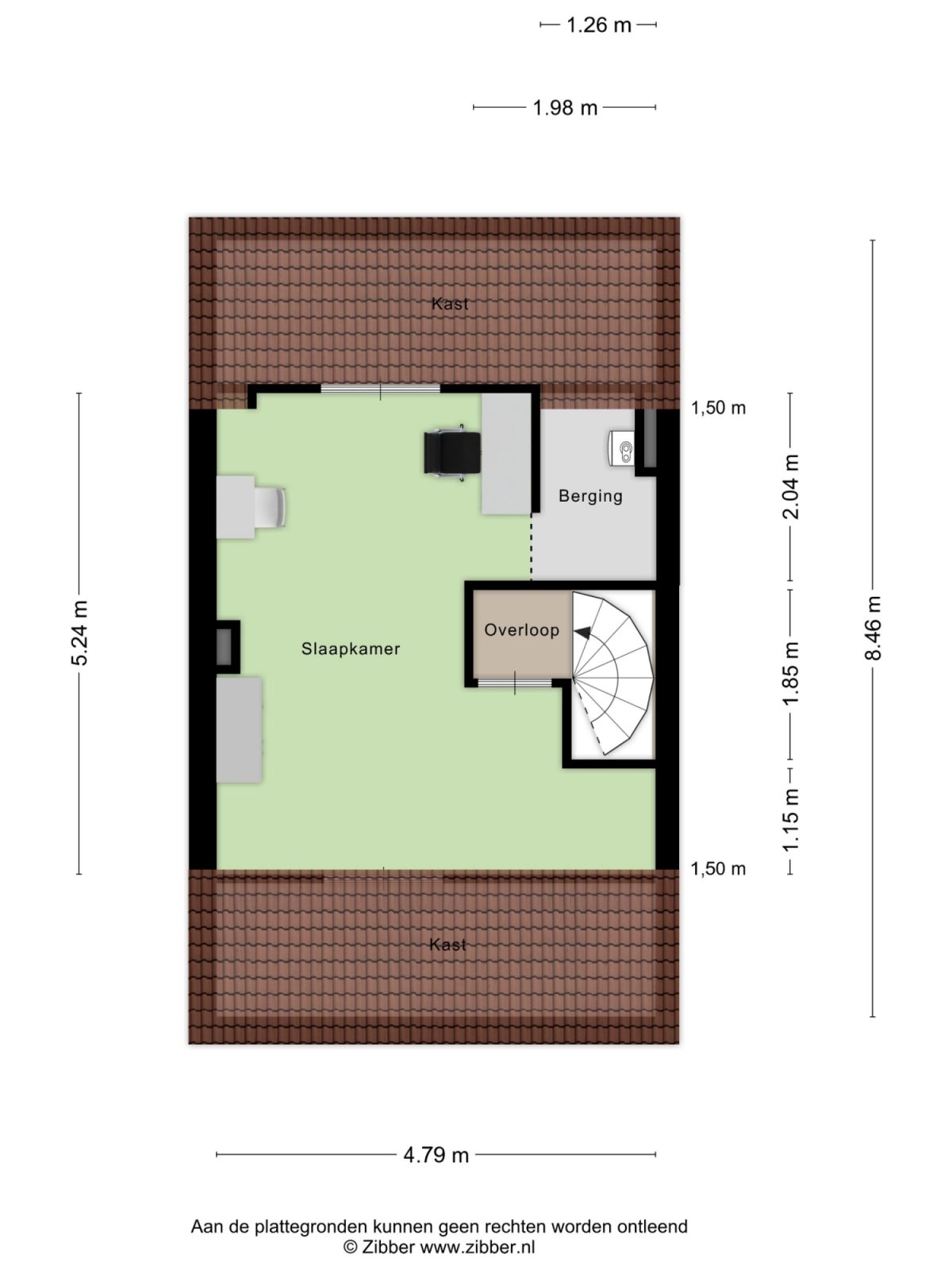 Zevenbergenstraat 5 plattegrond 4
