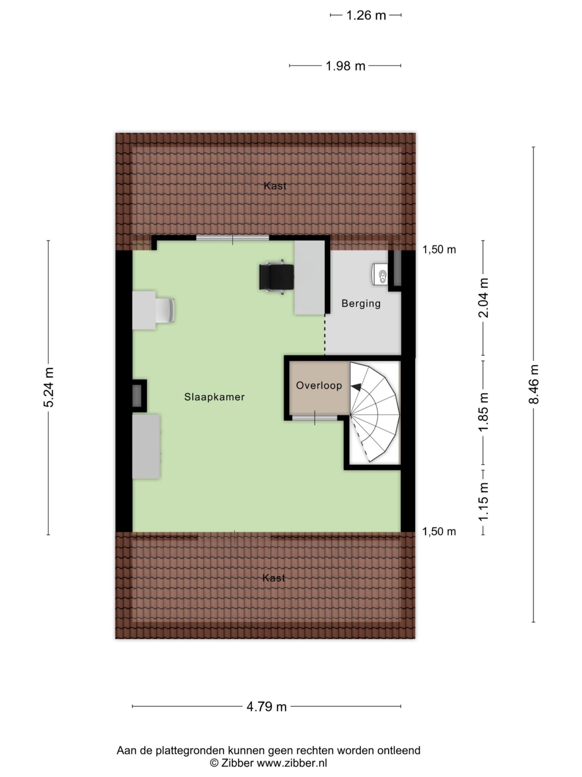 Zevenbergenstraat 5 plattegrond 4
