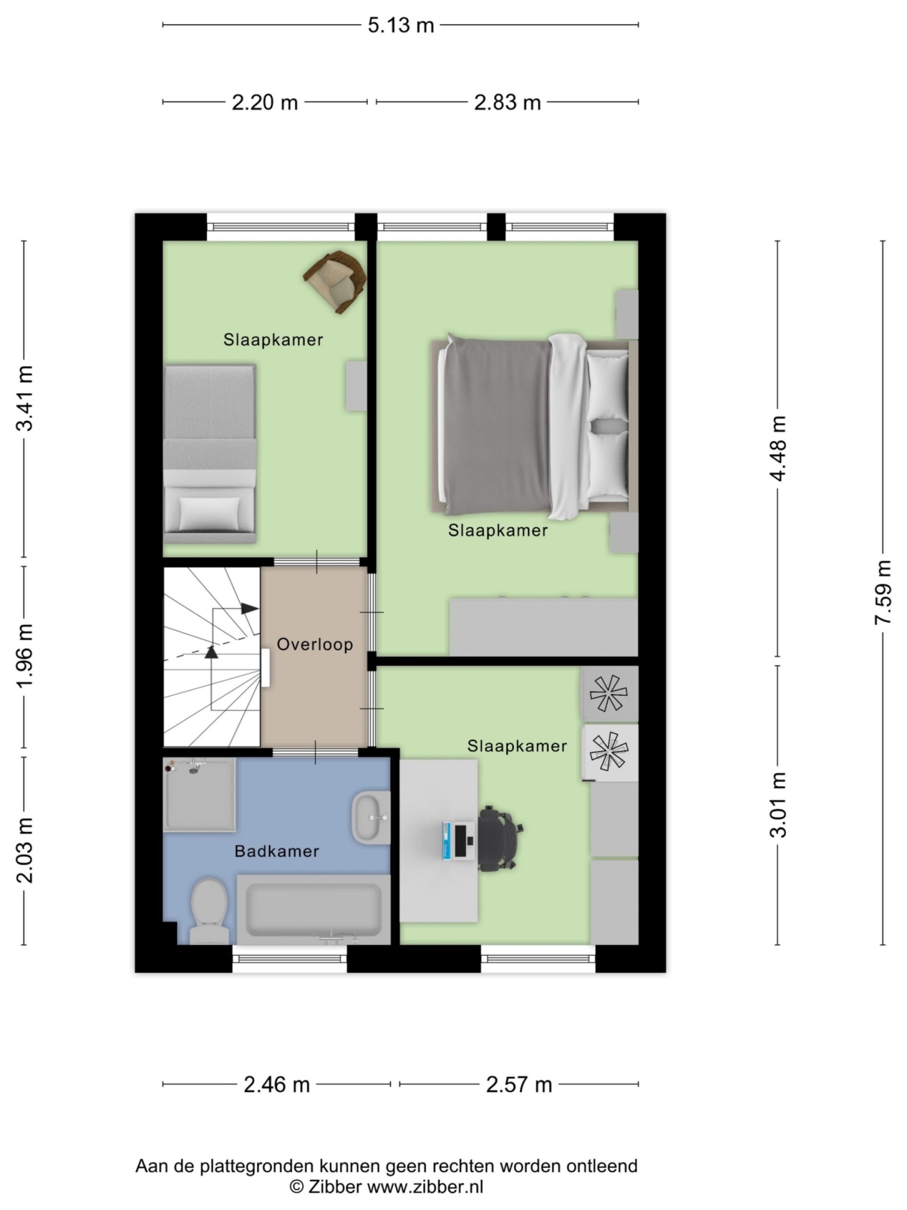 Assepoester 15 plattegrond 3