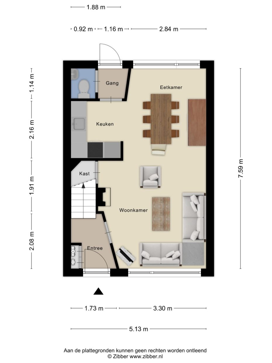 Assepoester 15 plattegrond