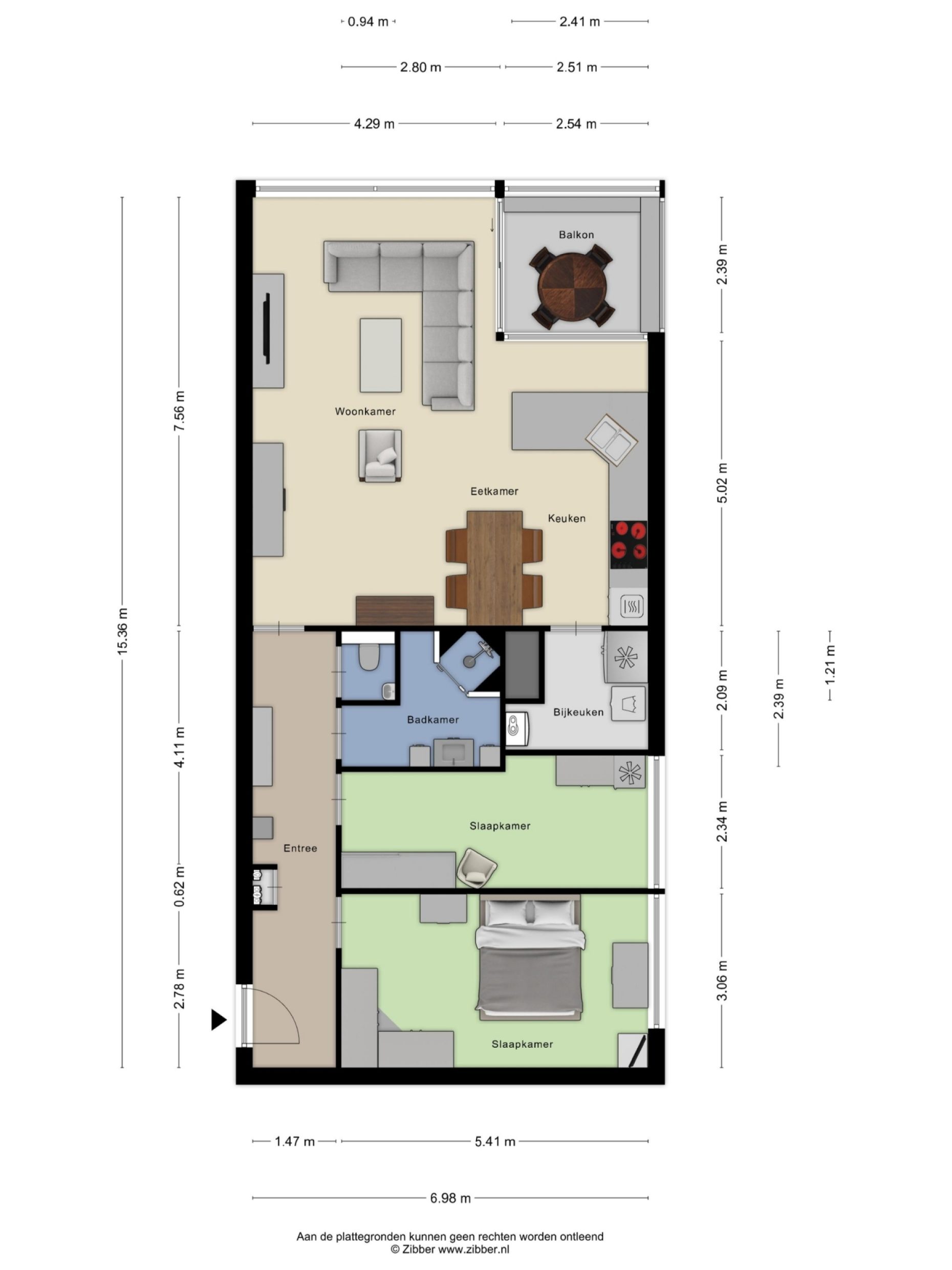 Diekirchlaan 161 plattegrond