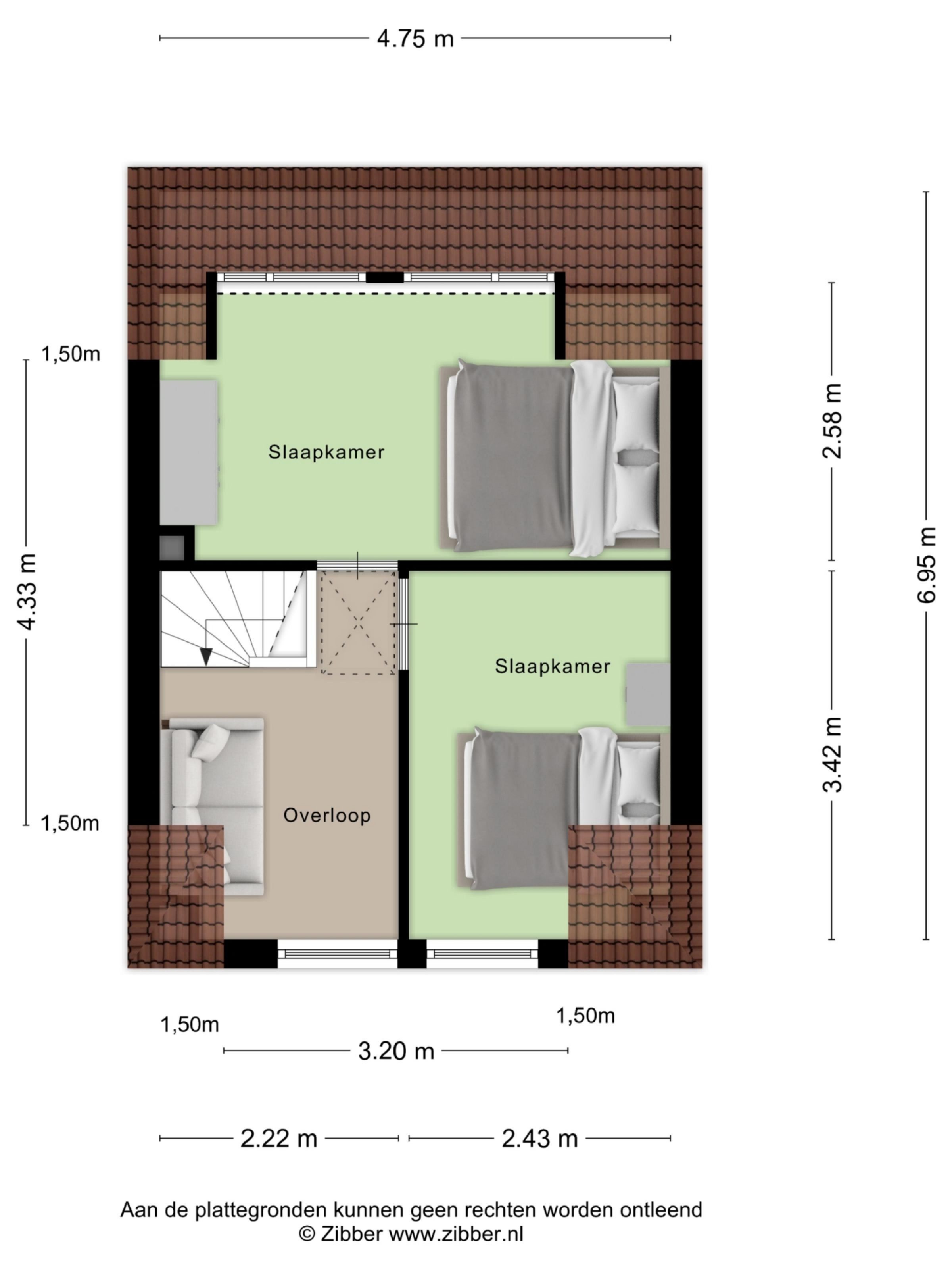 Pioenroosstraat 10 plattegrond 3