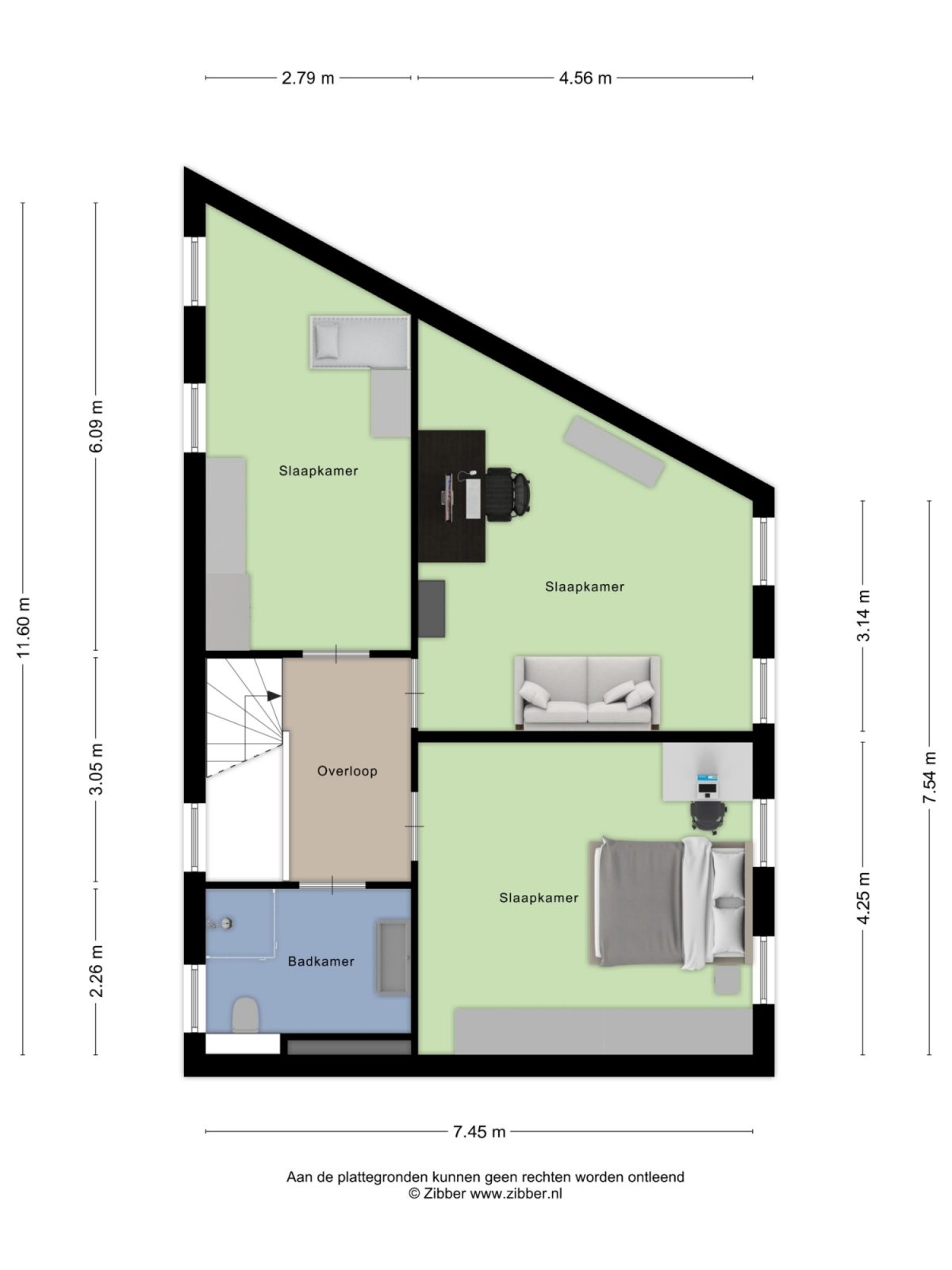 Lavendellaan 130 plattegrond 3