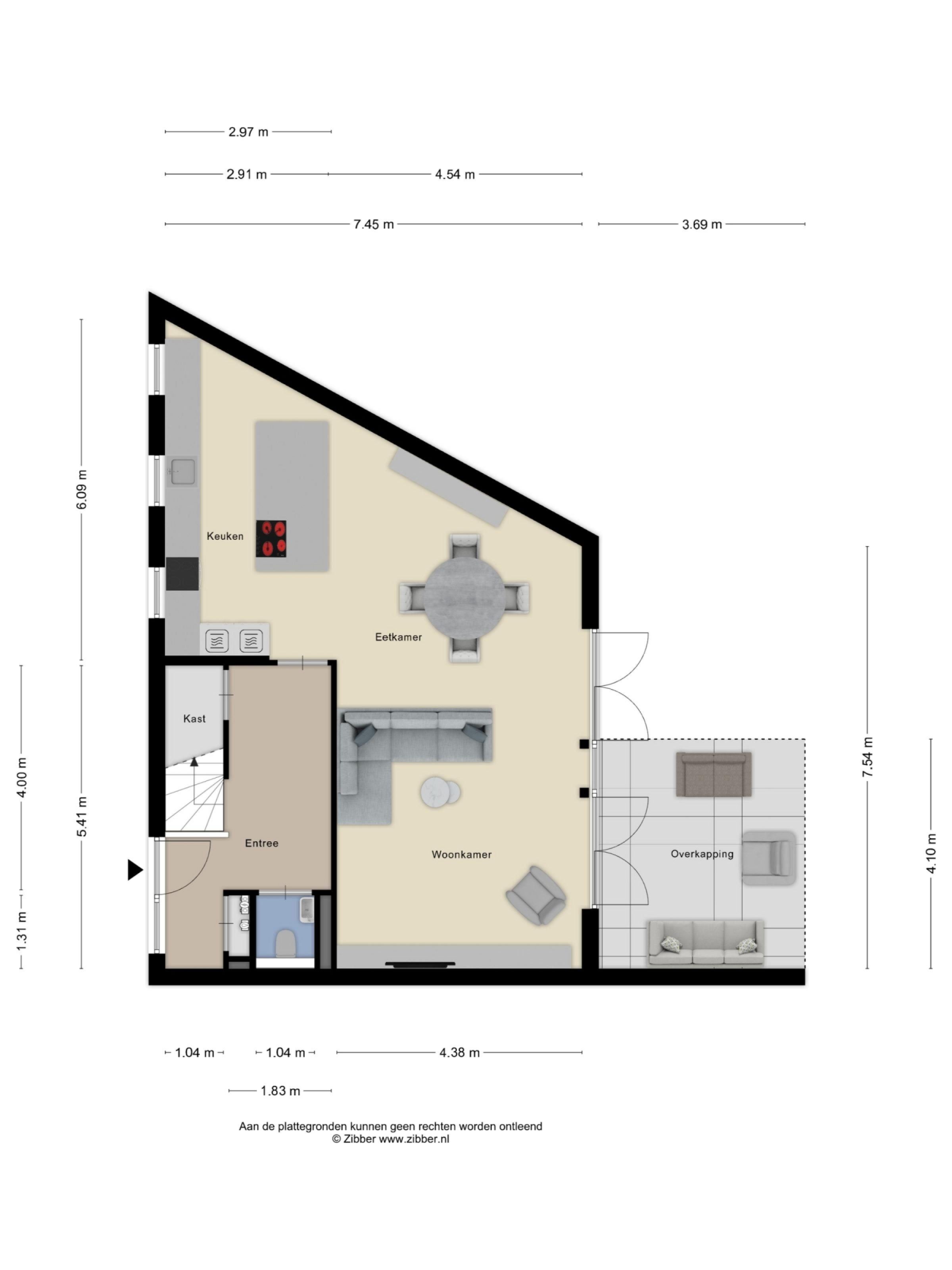 Lavendellaan 130 plattegrond