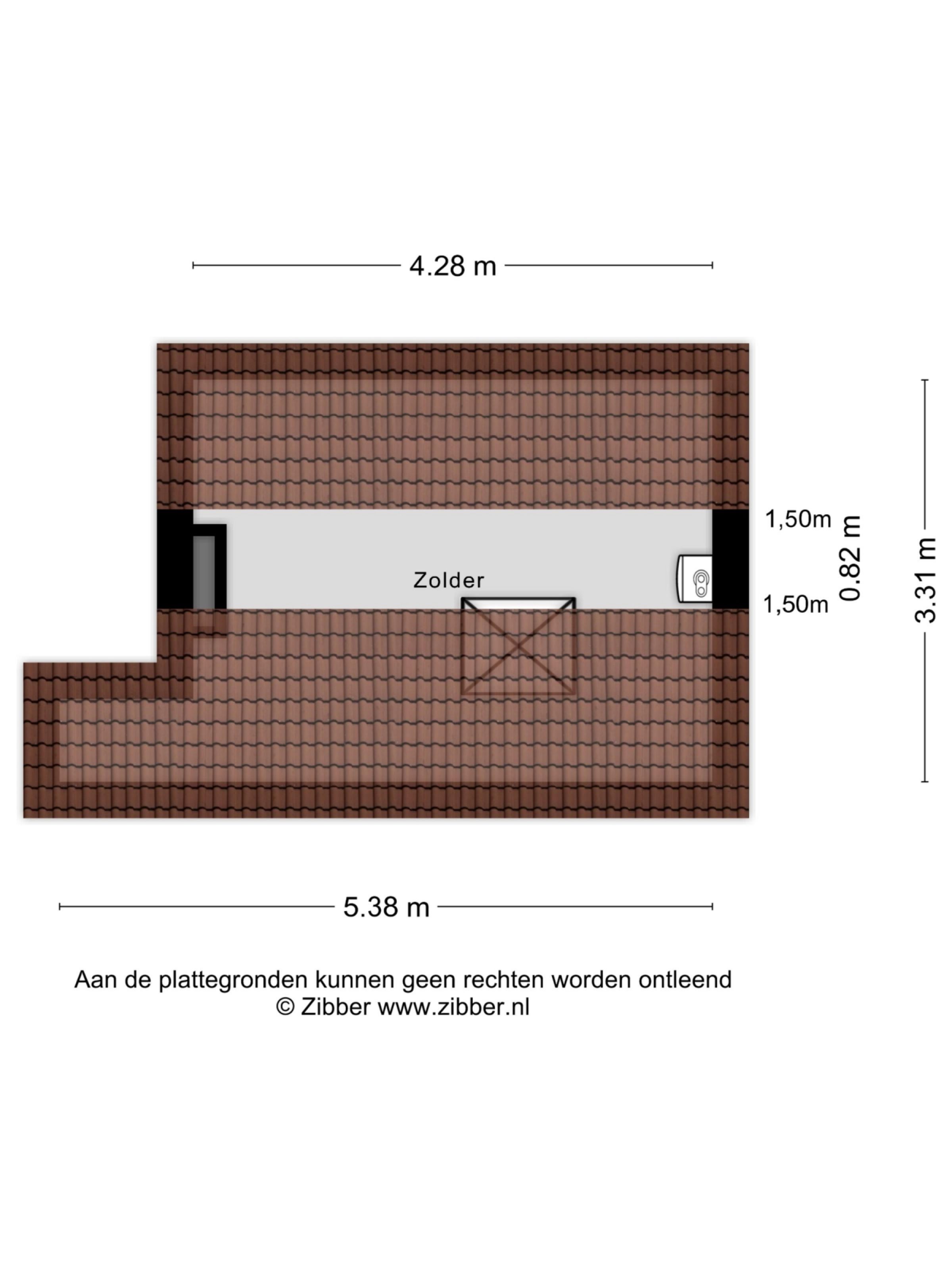 Botstraat 5 plattegrond 4