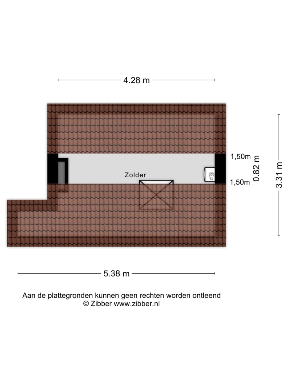 Botstraat 5 plattegrond 4