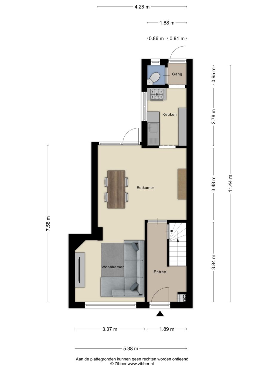 Botstraat 5 plattegrond