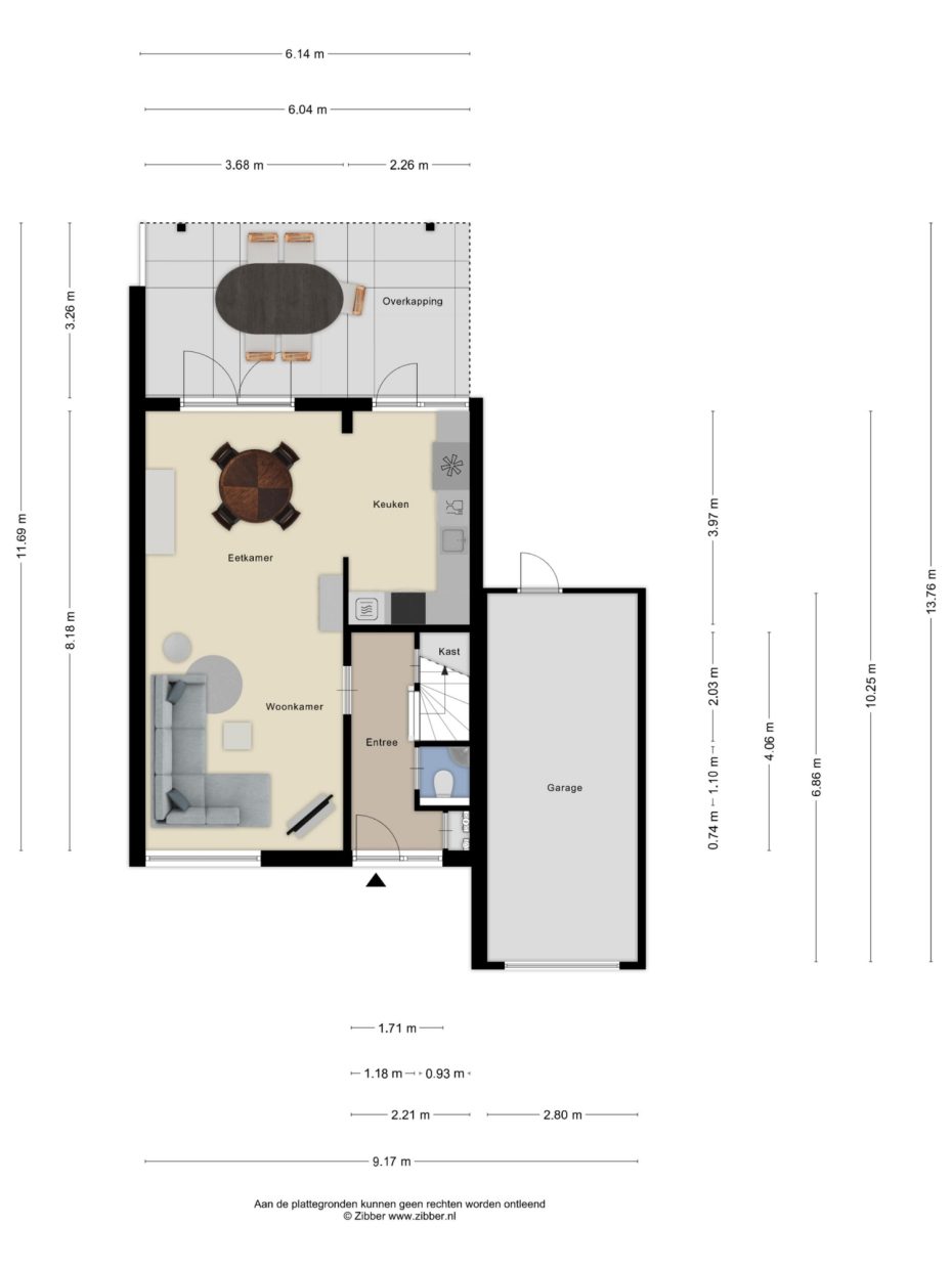 Bretagnehof 1 plattegrond