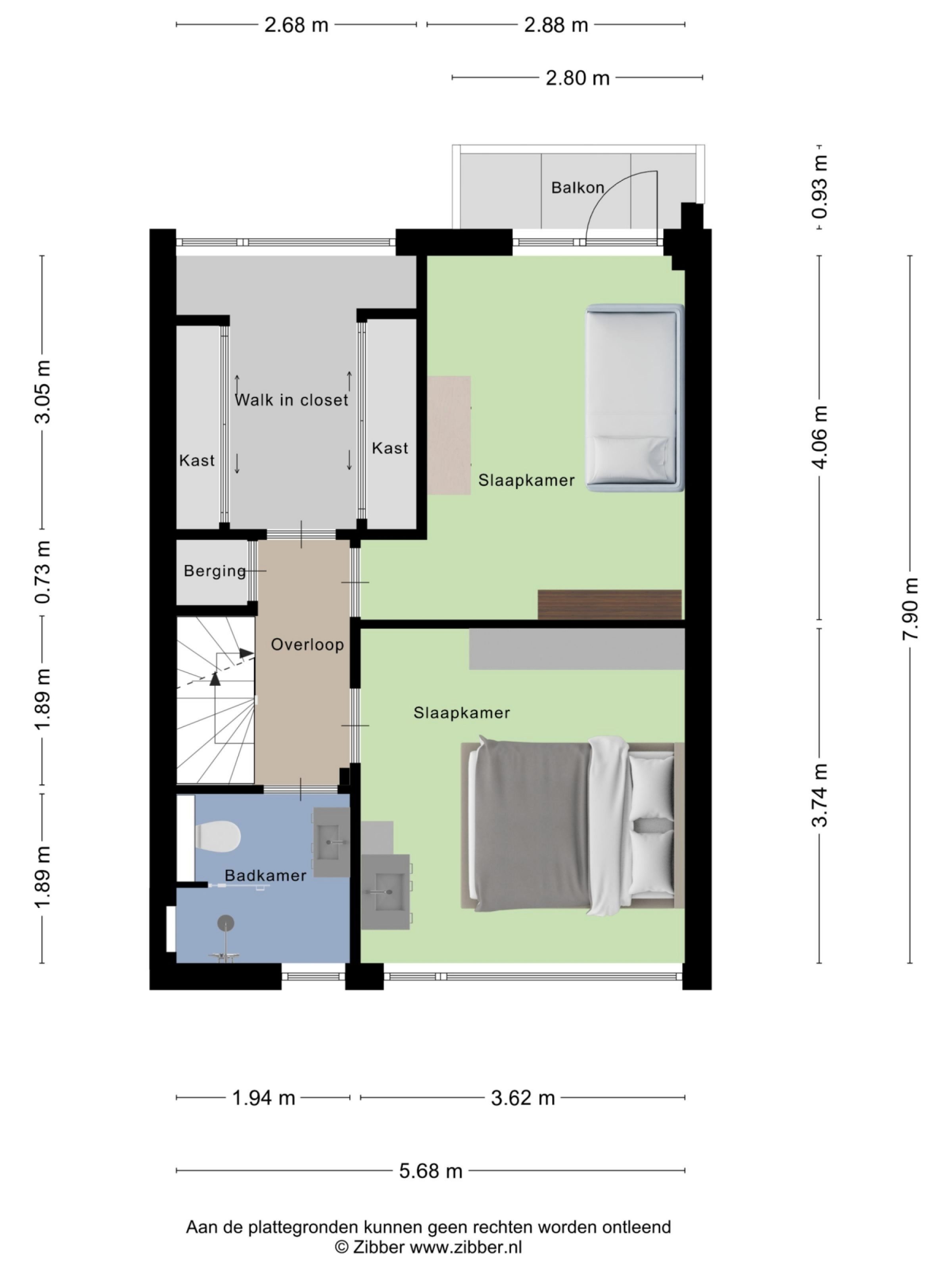Schermerstraat 2 plattegrond 3