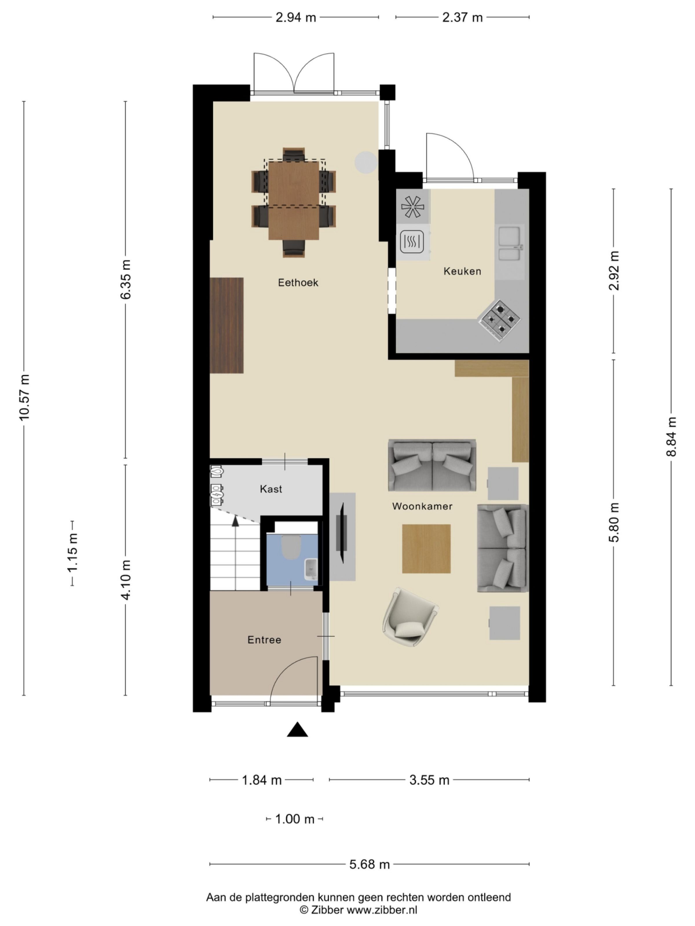 Schermerstraat 2 plattegrond