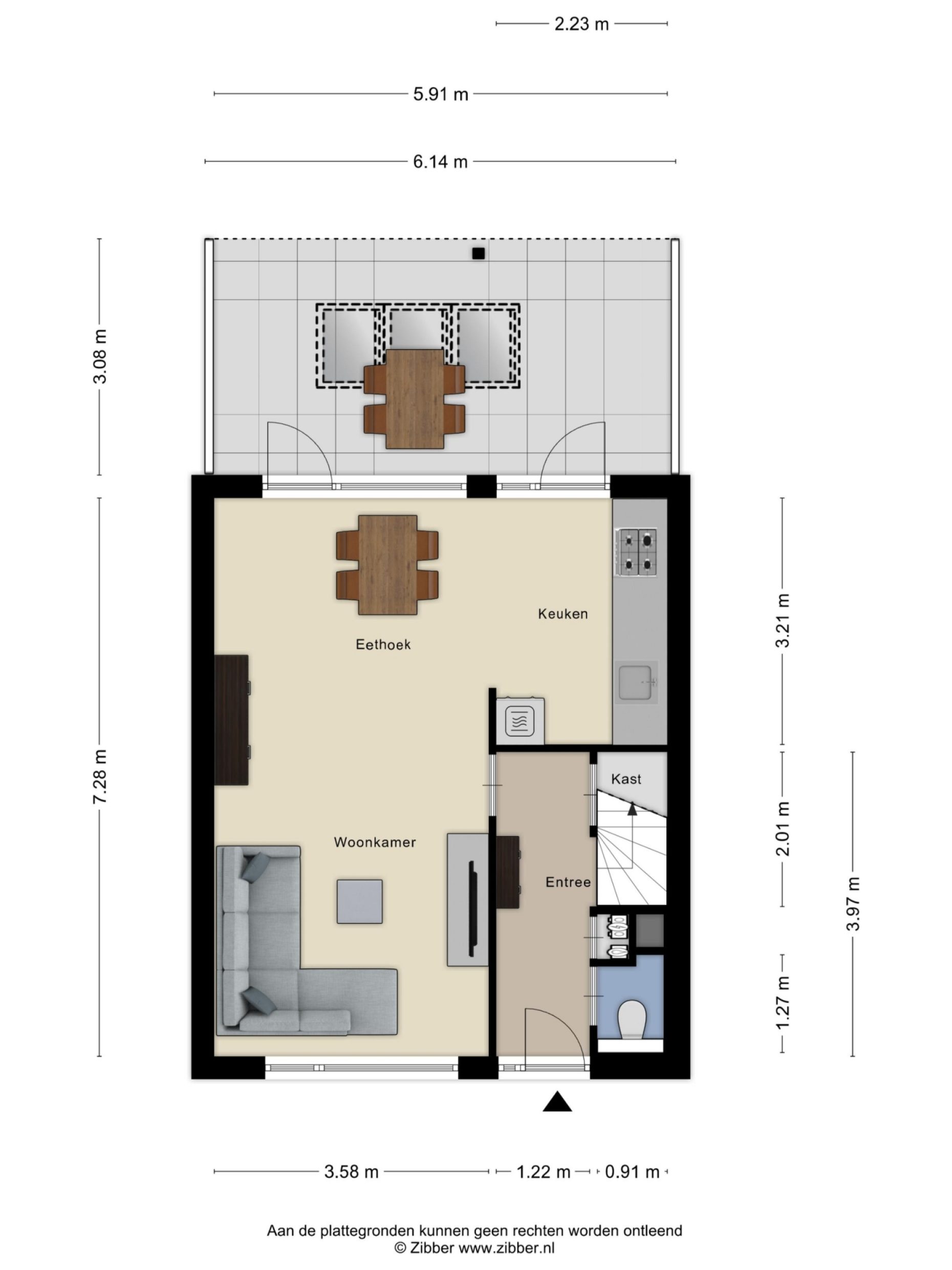 Orvallaan 36 plattegrond