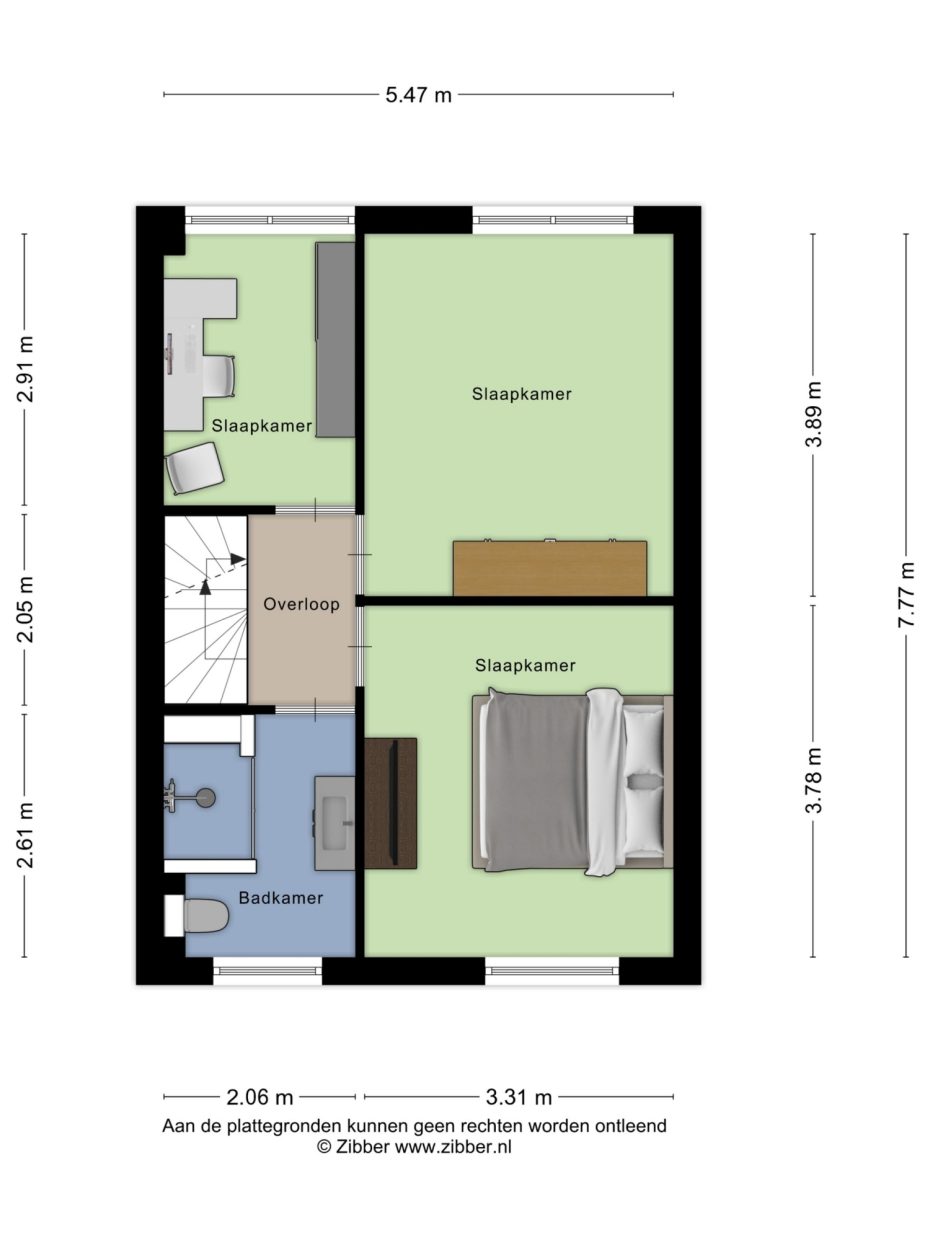 Lijsterbes 5 plattegrond 3