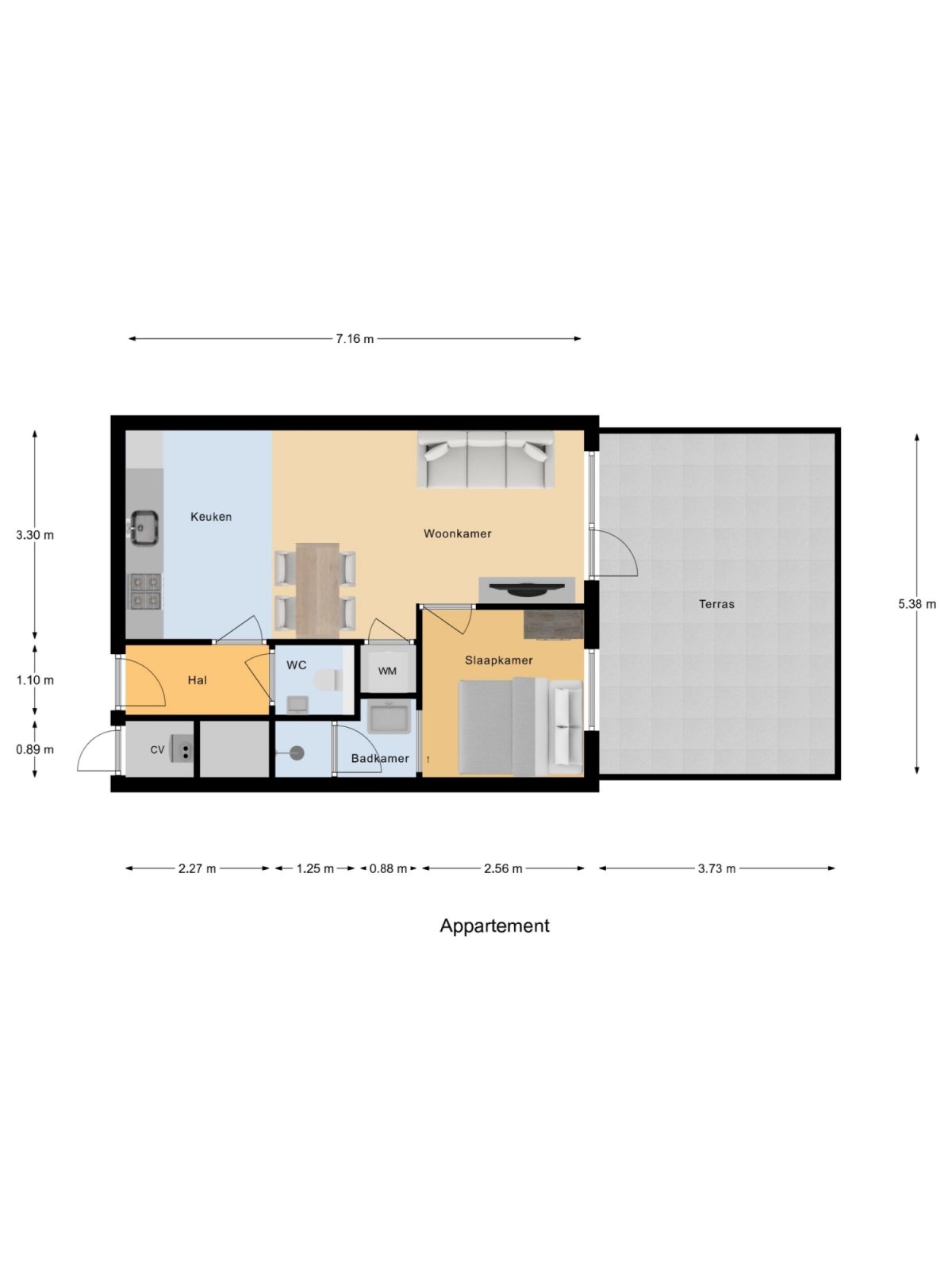 Dr Cuyperslaan 4022 plattegrond
