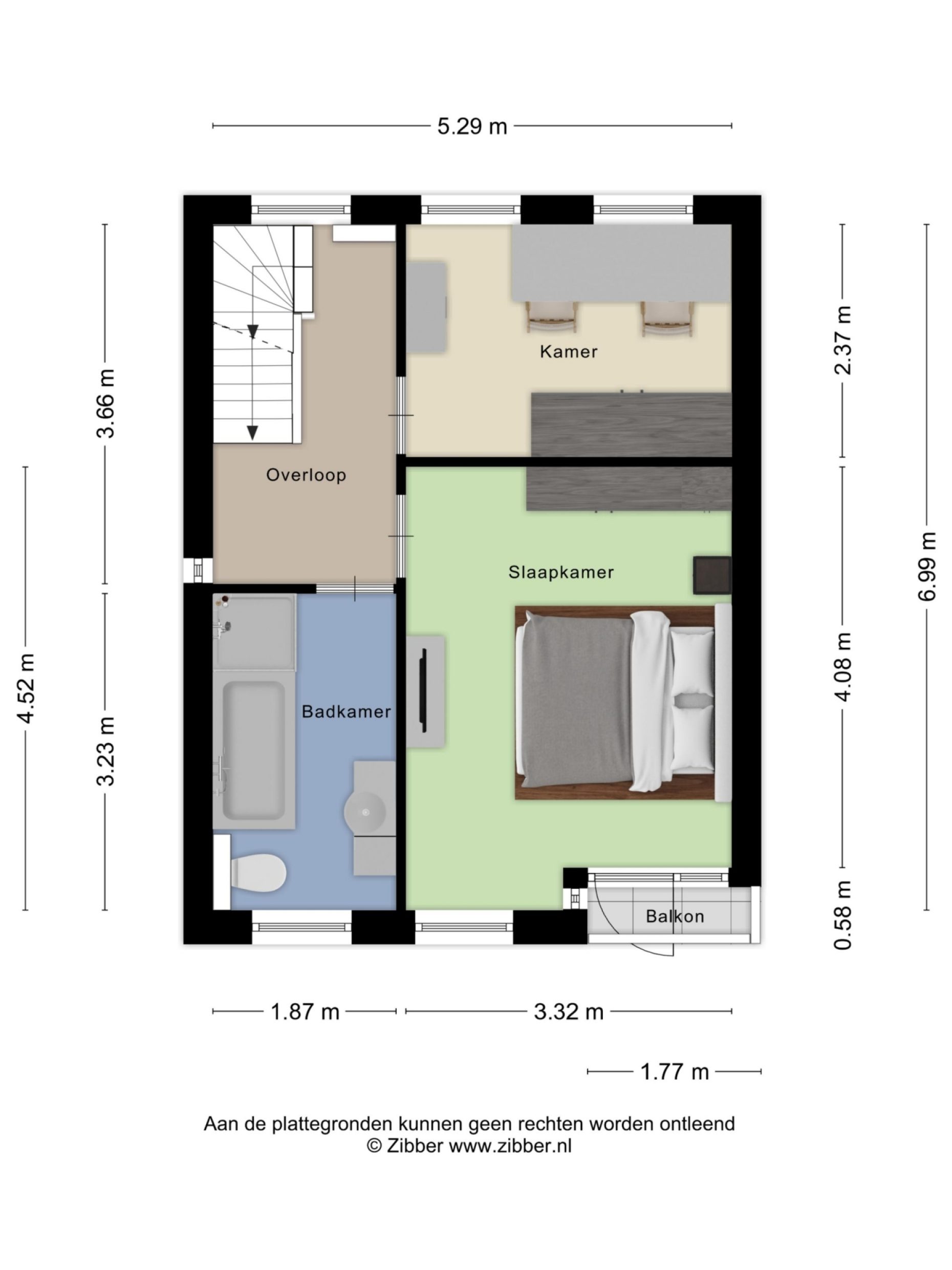 Molièrelaan 22 plattegrond 2