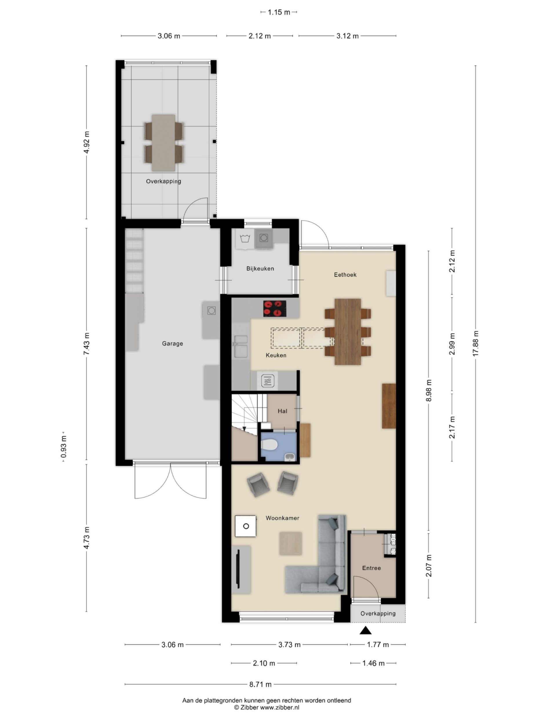 Molièrelaan 22 plattegrond