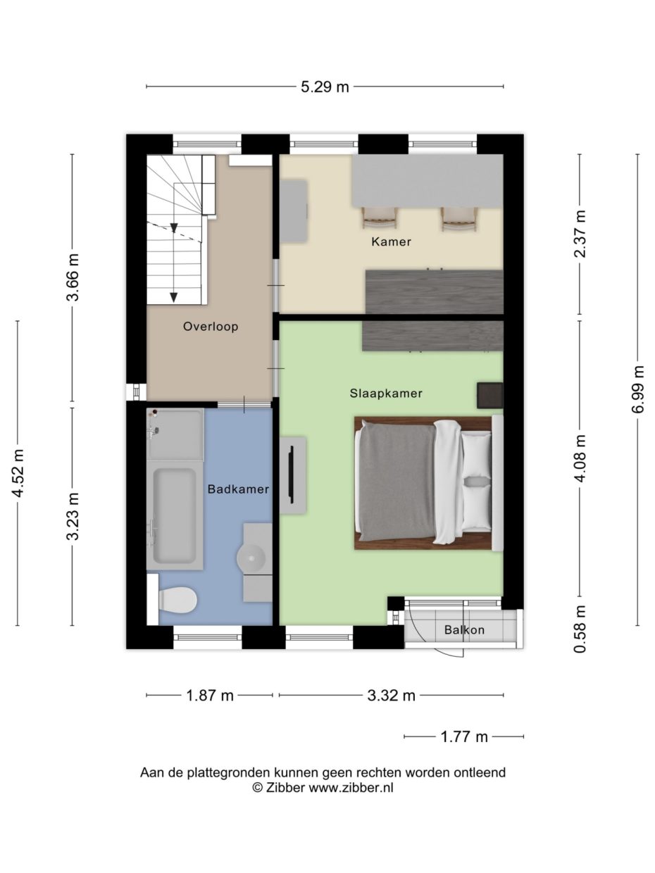 Molièrelaan 22 plattegrond 2