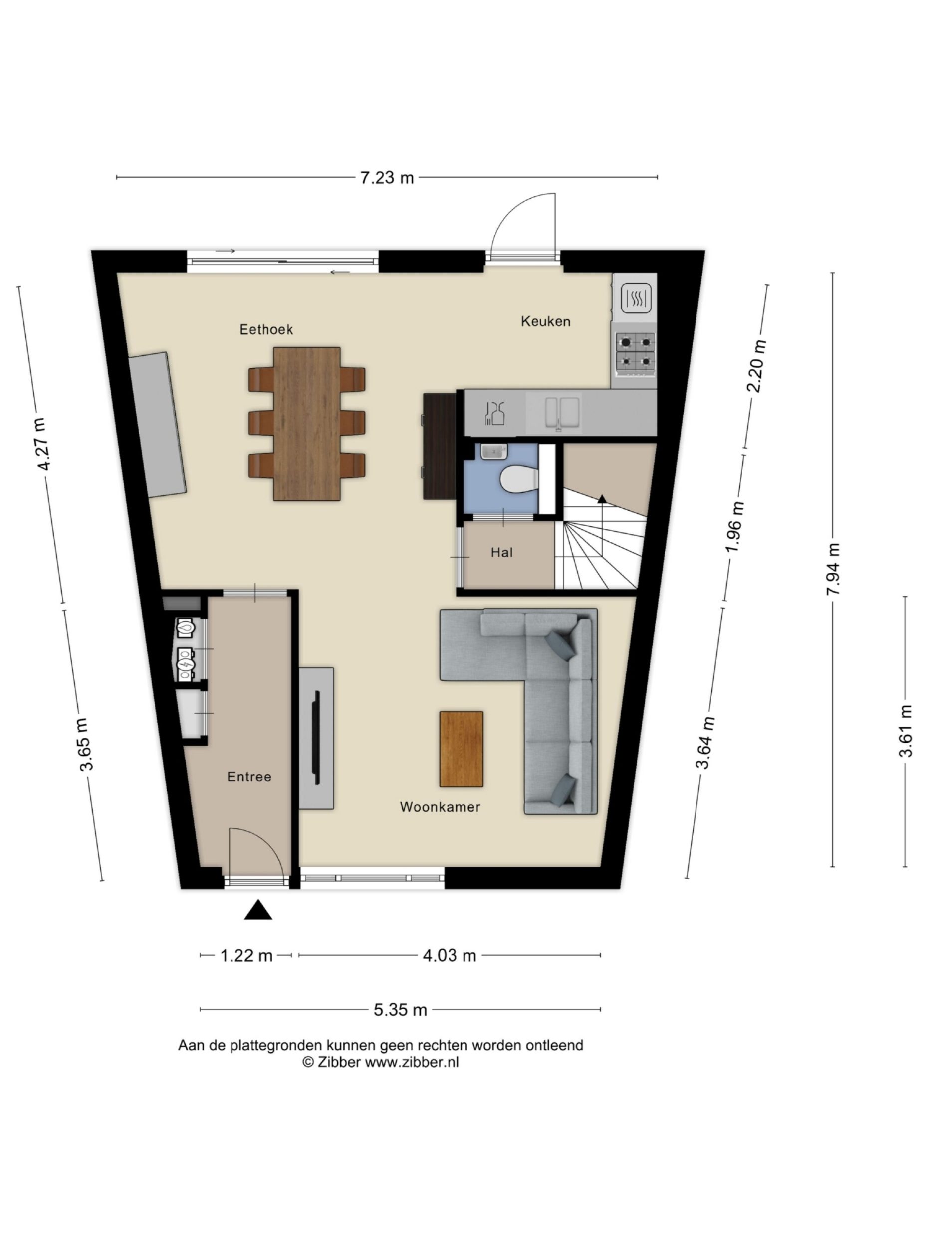 Sartrelaan 26 plattegrond