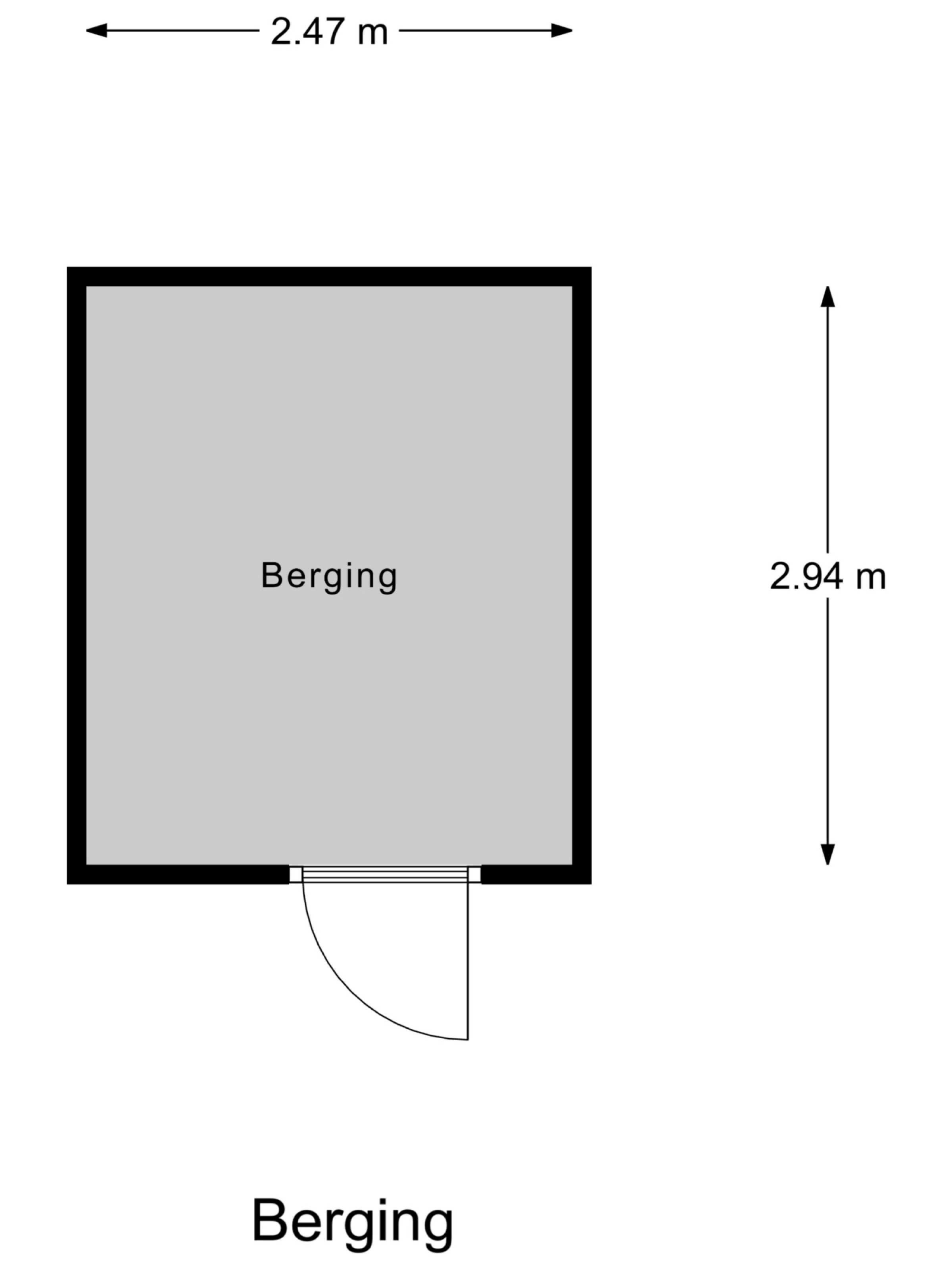 Bijenlaan 1c plattegrond 4