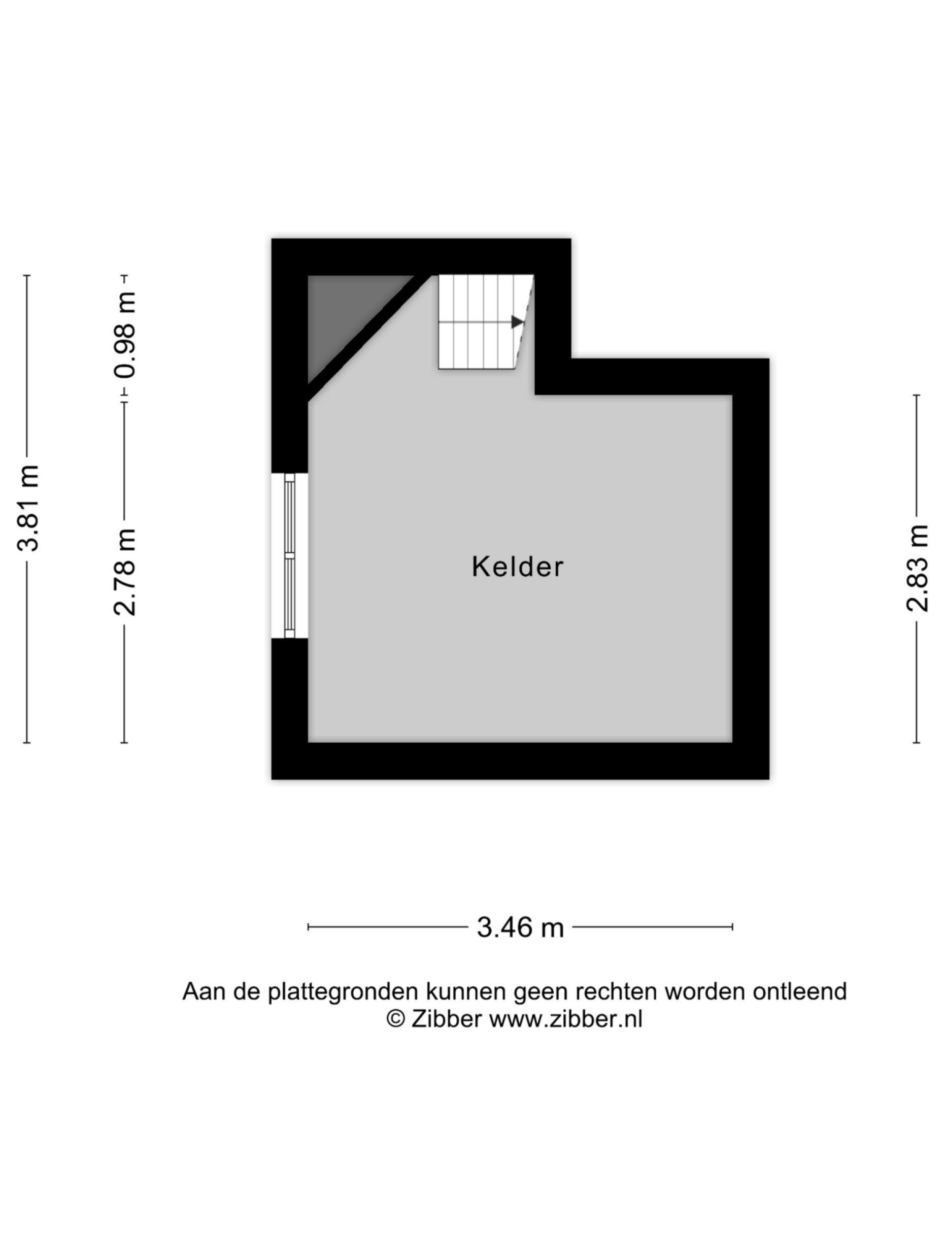 Hindestraat 2 plattegrond 4
