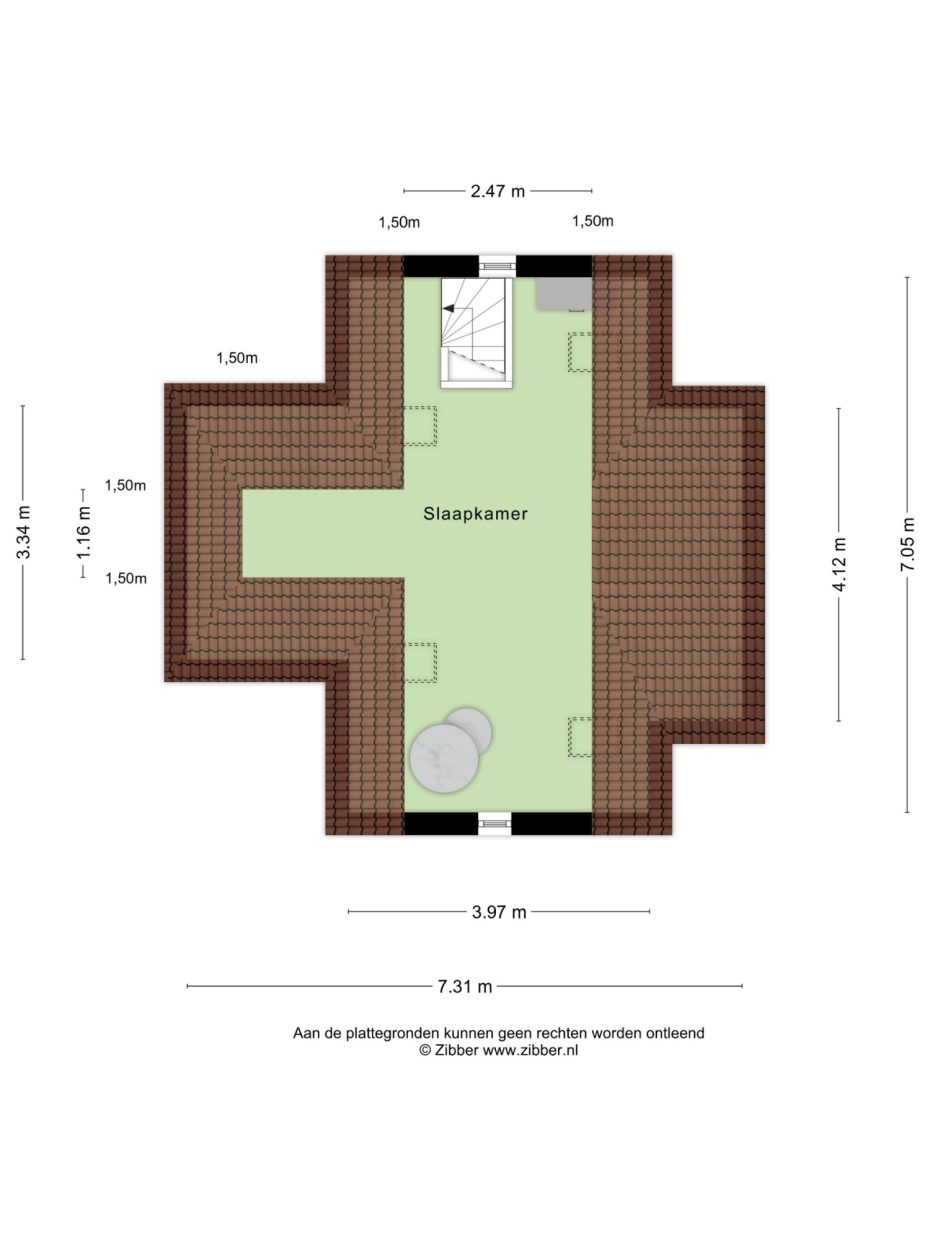 Hindestraat 2 plattegrond 3