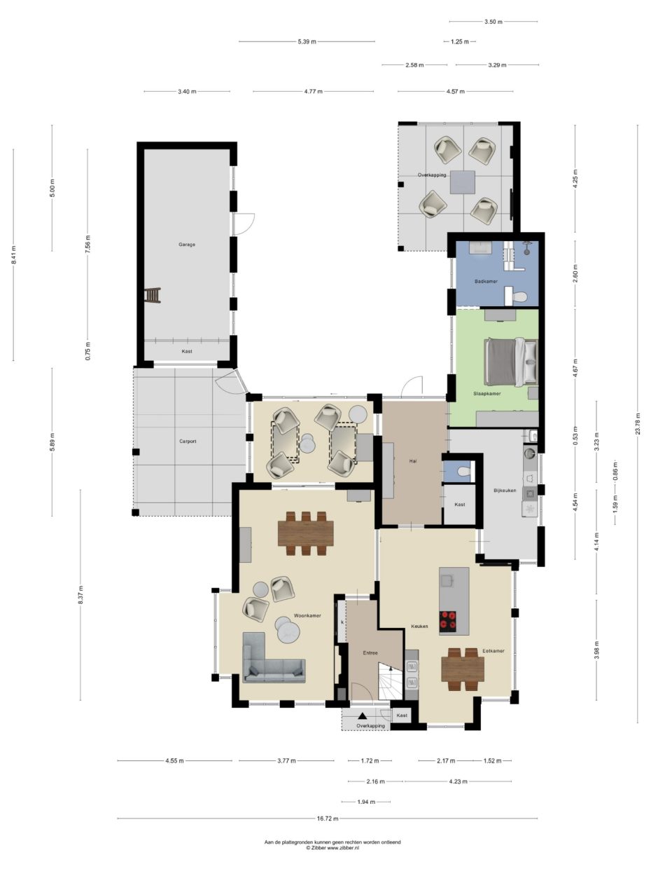 Donkstraat 13 plattegrond